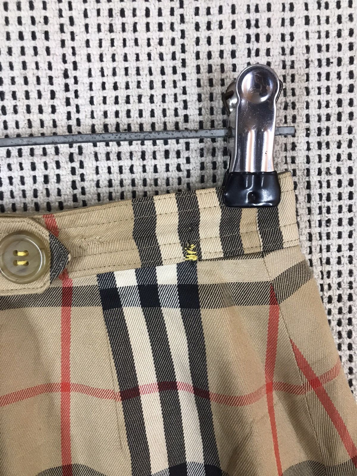 Burberry × Vintage ‼️RARELY VTG BURBERRY'S nova check midi skirt‼️ Size 27" / US 4 / IT 40 - 6 Thumbnail