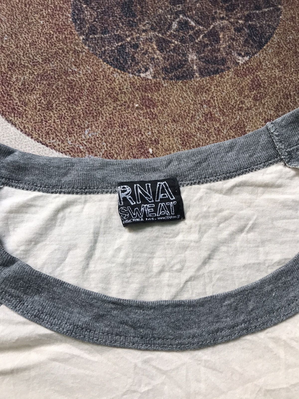 Japanese Brand ‼️RNA SWEAT 3QUATER TSHIRT NICE DESIGN‼️ Size US S / EU 44-46 / 1 - 3 Thumbnail