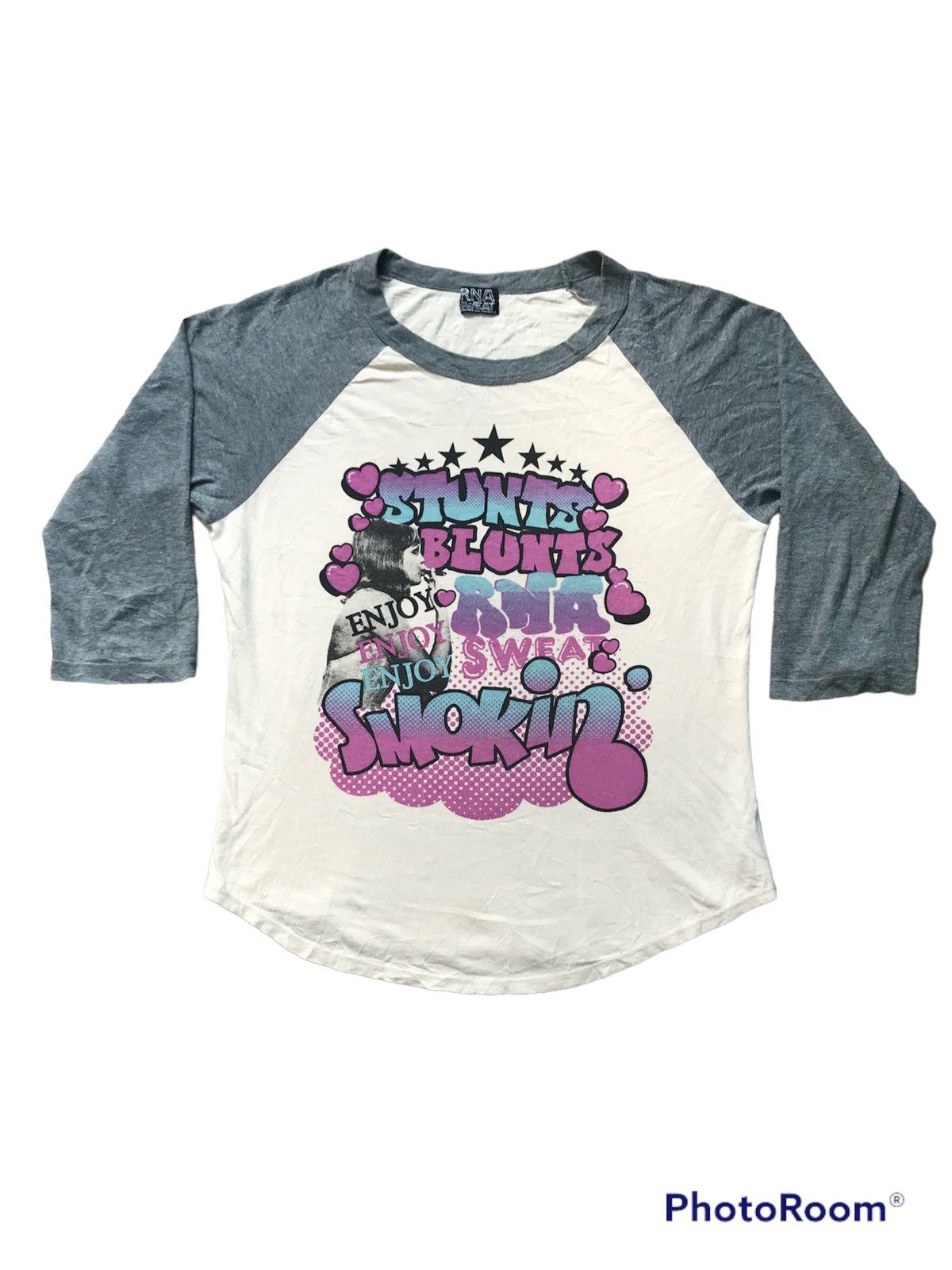 Japanese Brand ‼️RNA SWEAT 3QUATER TSHIRT NICE DESIGN‼️ Size US S / EU 44-46 / 1 - 1 Thumbnail