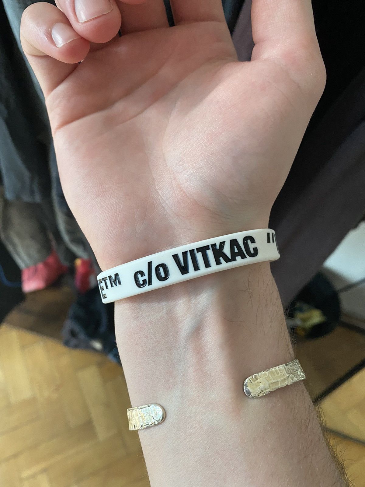 Off-White Off-White Silicon bracelet INVITATION band Size ONE SIZE - 3 Thumbnail