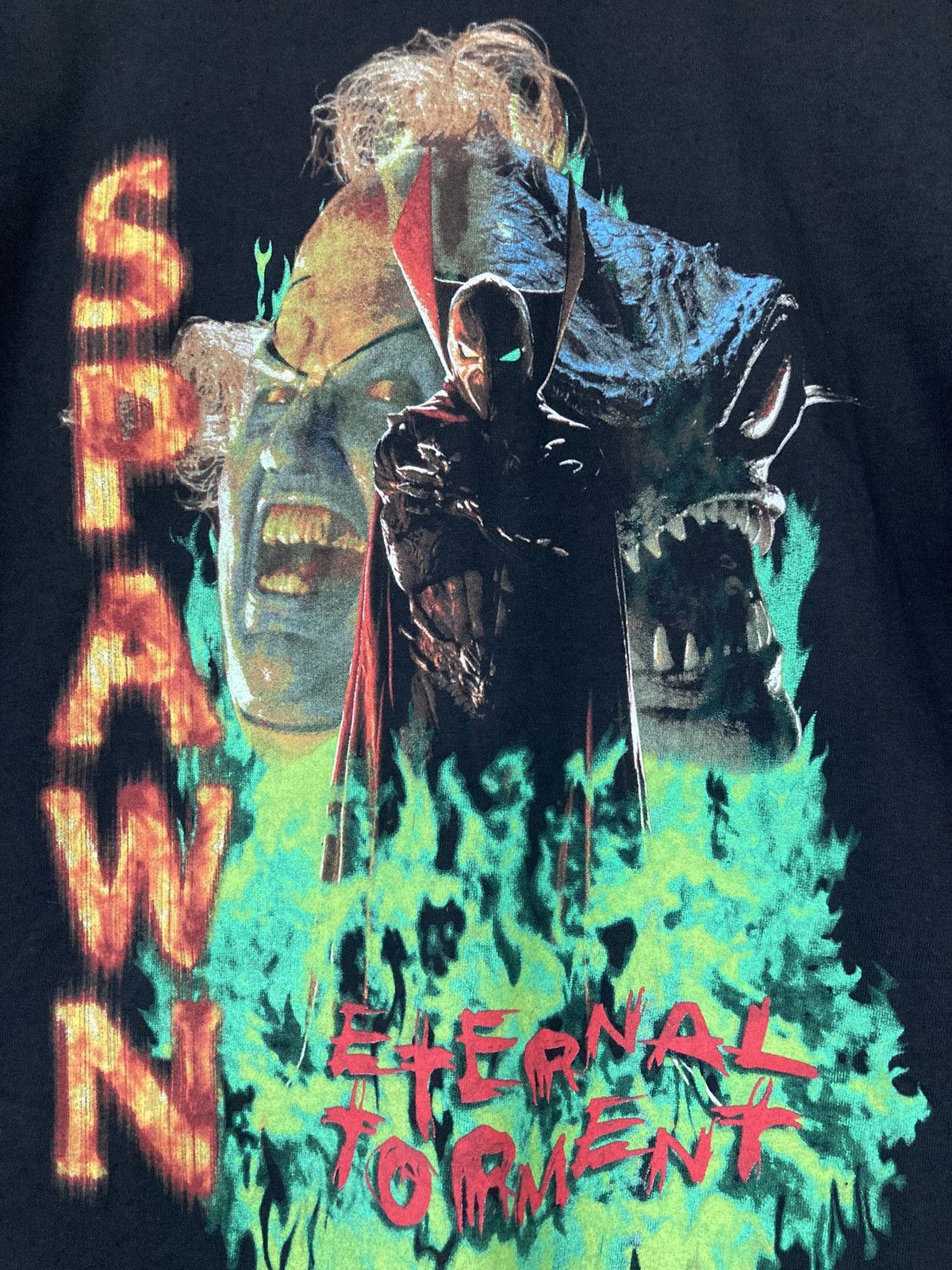 Vintage SPAWN 1997 MOVIE SHIRT ETERNAL TORMENT MCFARLANE VINTAGE 90S Size US L / EU 52-54 / 3 - 8 Thumbnail