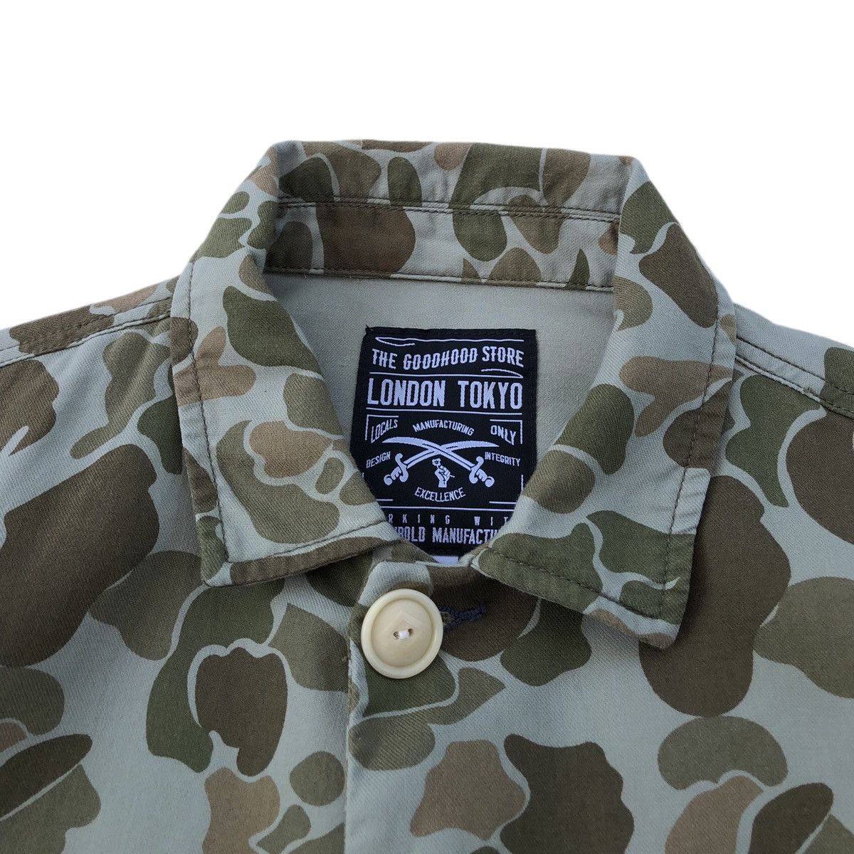 Goodhood 🔥RARE🔥Goodhood x R.Newbold Frogskin Camo Jungle Jacket Size US M / EU 48-50 / 2 - 10 Thumbnail