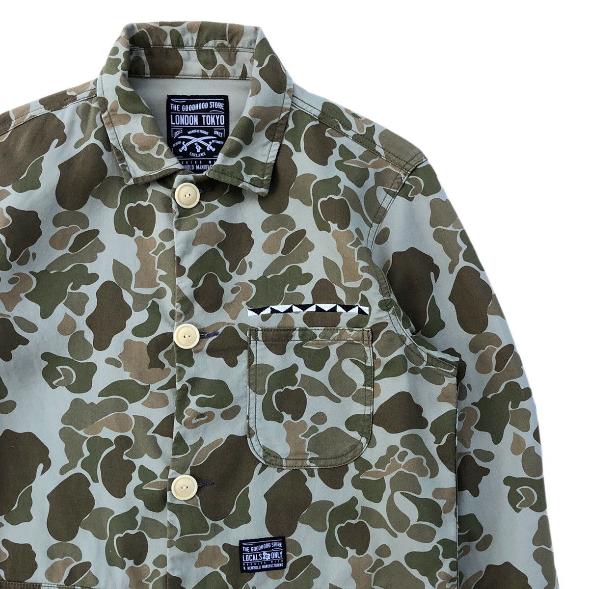Goodhood 🔥RARE🔥Goodhood x R.Newbold Frogskin Camo Jungle Jacket Size US M / EU 48-50 / 2 - 4 Thumbnail