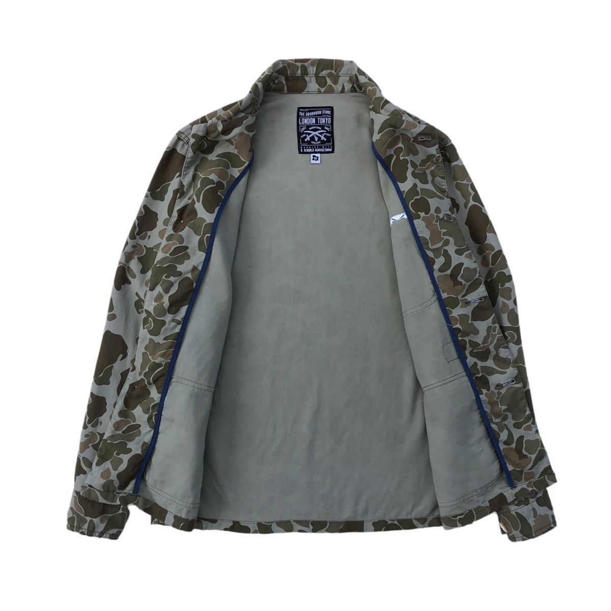 Goodhood 🔥RARE🔥Goodhood x R.Newbold Frogskin Camo Jungle Jacket Size US M / EU 48-50 / 2 - 6 Thumbnail