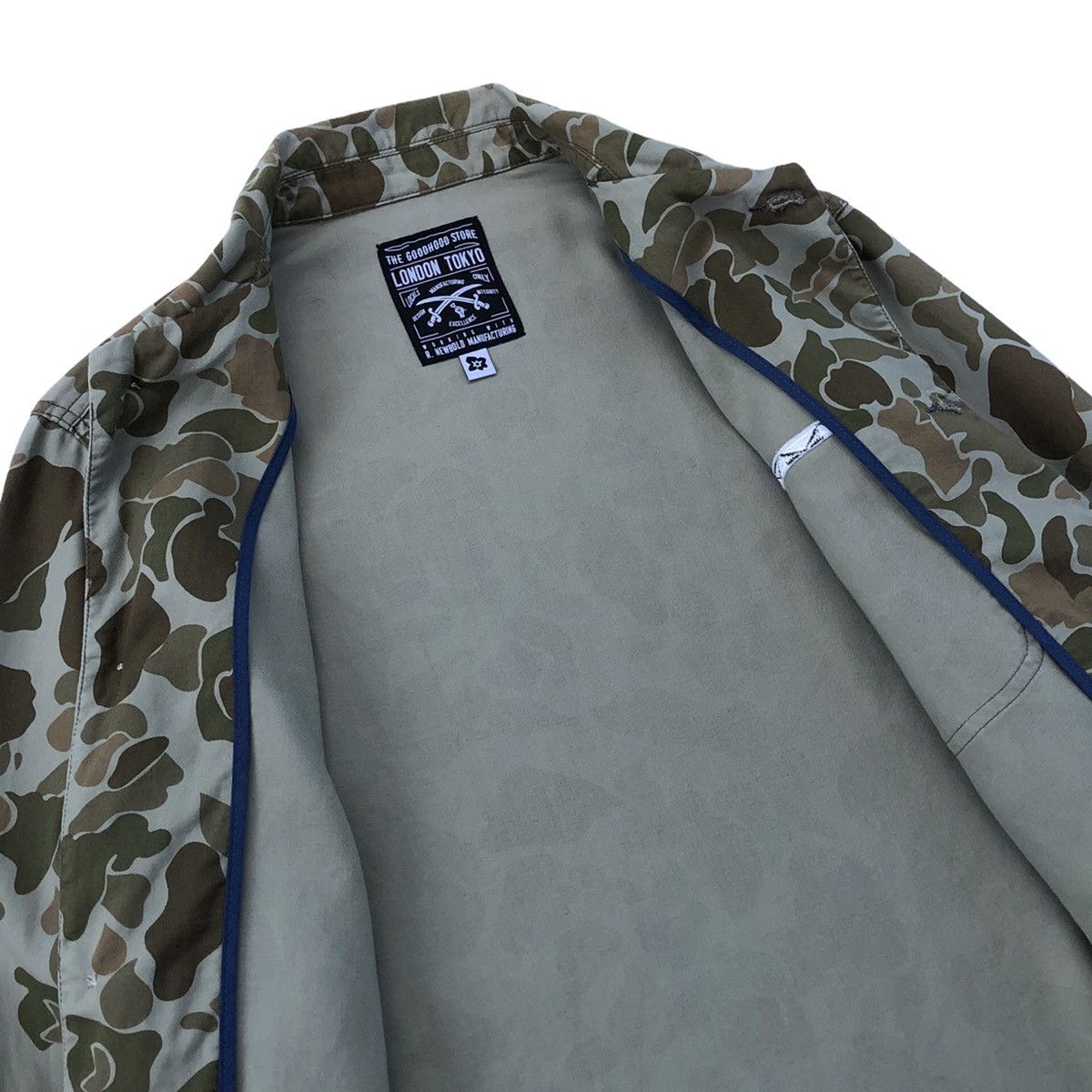 Goodhood 🔥RARE🔥Goodhood x R.Newbold Frogskin Camo Jungle Jacket Size US M / EU 48-50 / 2 - 7 Thumbnail