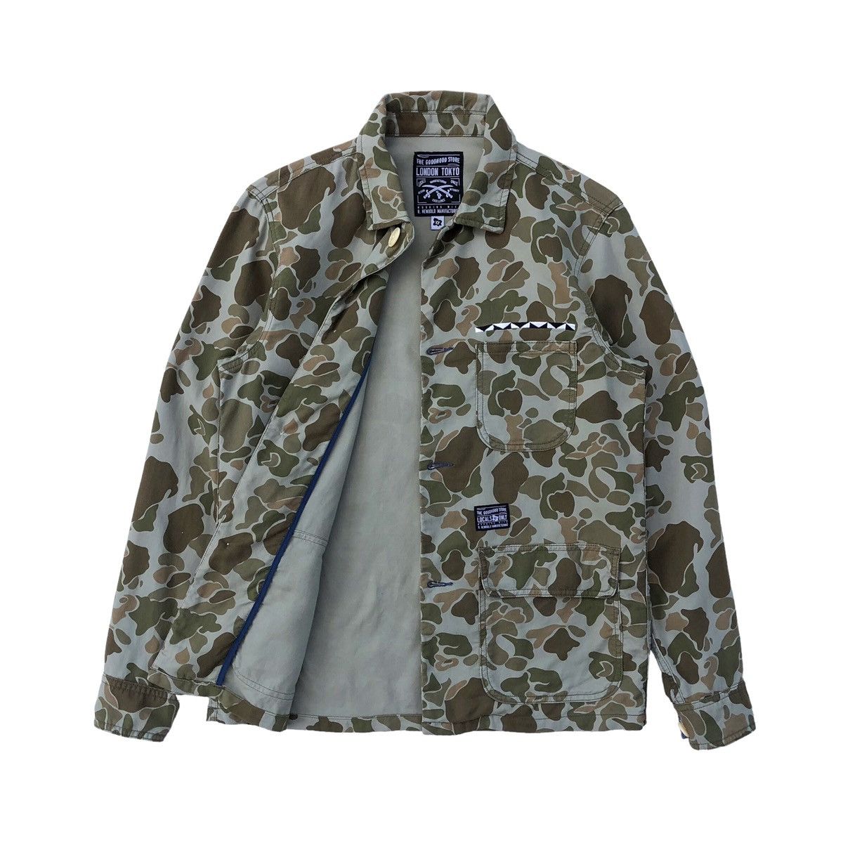 Goodhood 🔥RARE🔥Goodhood x R.Newbold Frogskin Camo Jungle Jacket Size US M / EU 48-50 / 2 - 3 Thumbnail