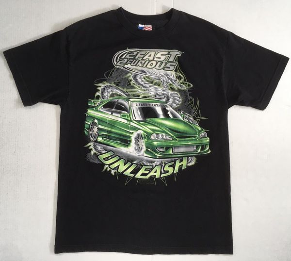 Vintage FAST AND THE FURIOUS 2 MOVIE SHIRT VINTAGE UNIVERSAL STUDIOS ...