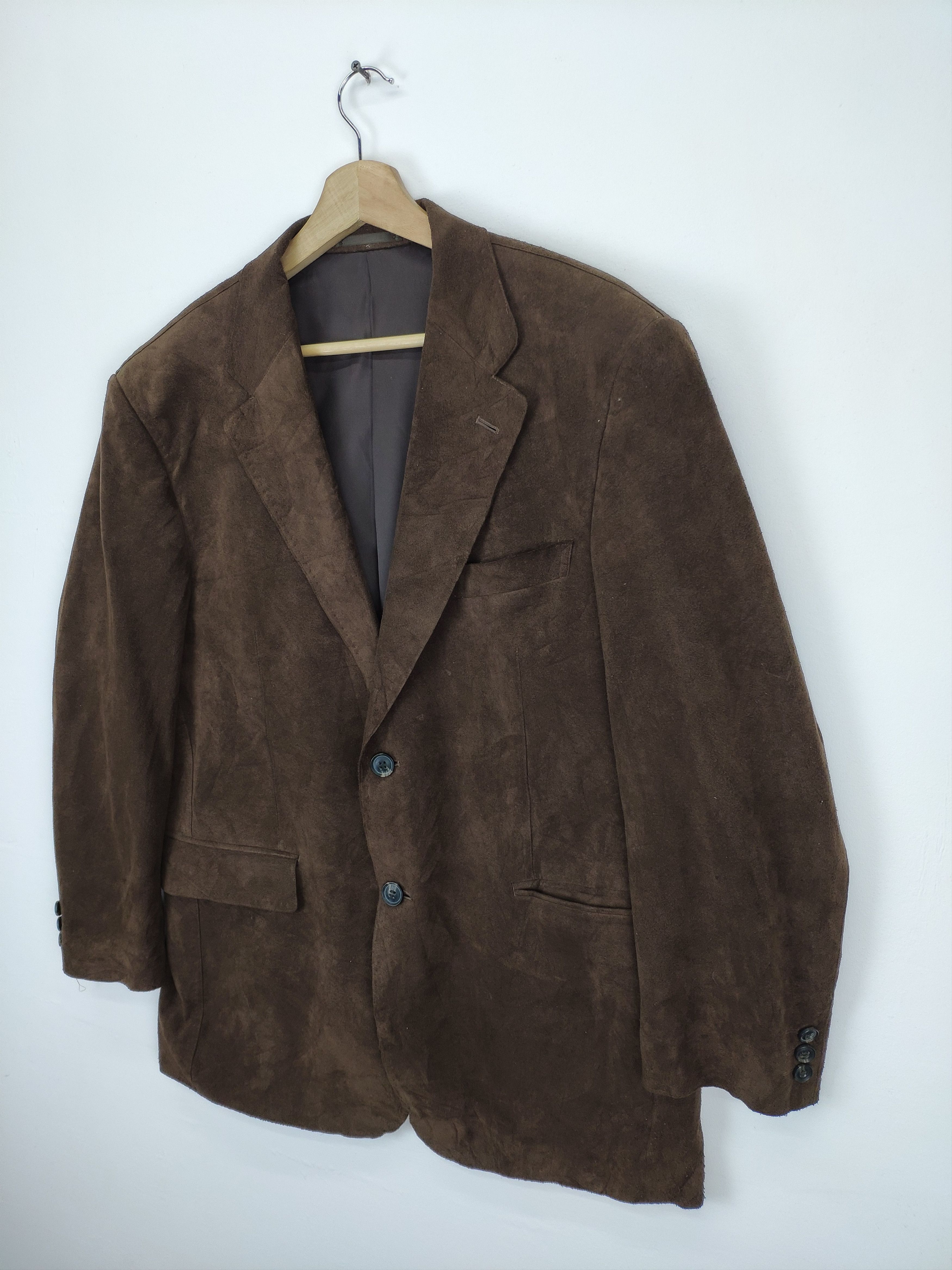 Designer × Moleskine Vintage Moleskine Blazer Jacket by J Premium Luxury Clothes Size US M / EU 48-50 / 2 - 2 Thumbnail