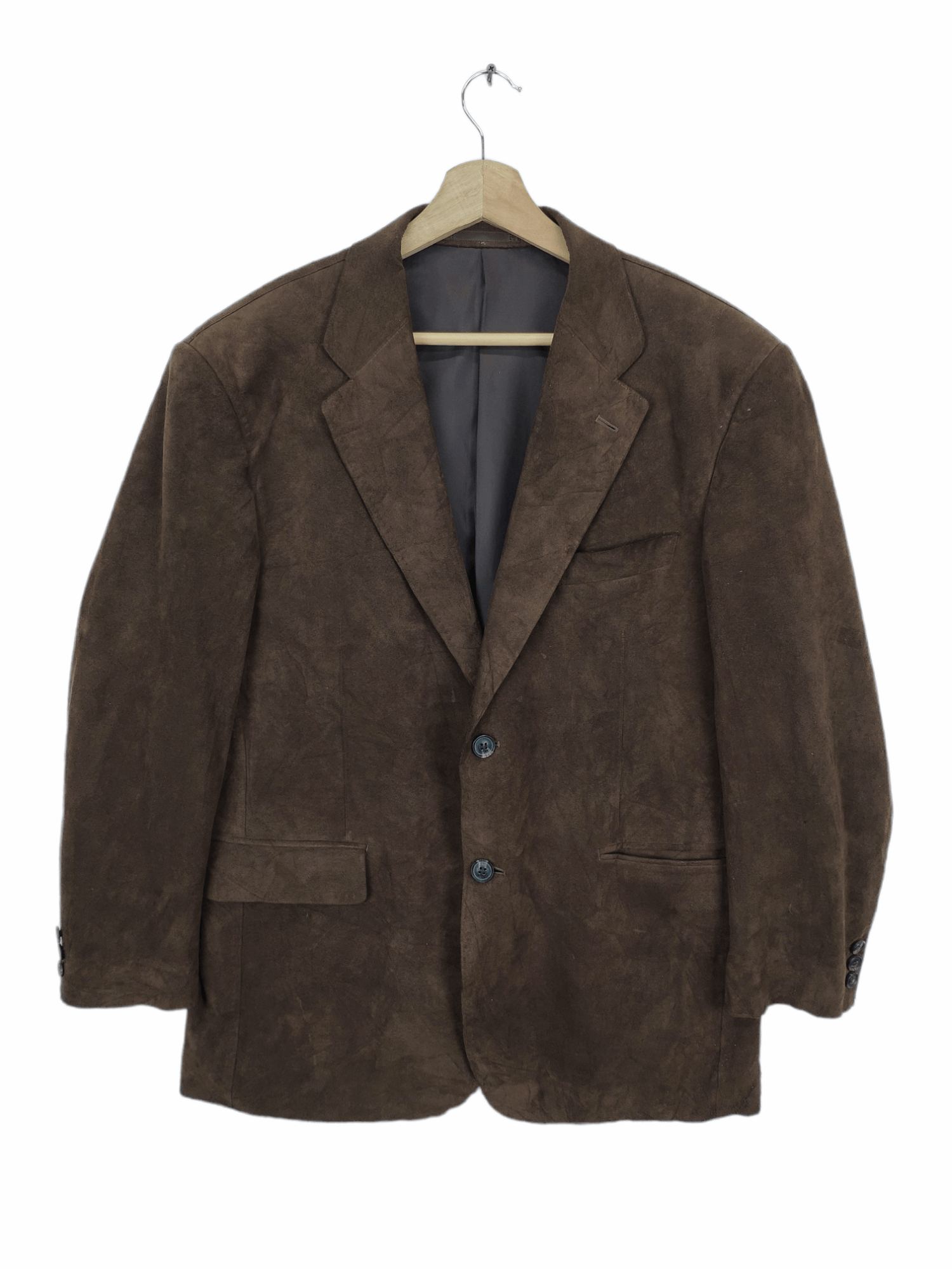 Designer × Moleskine Vintage Moleskine Blazer Jacket by J Premium Luxury Clothes Size US M / EU 48-50 / 2 - 1 Thumbnail