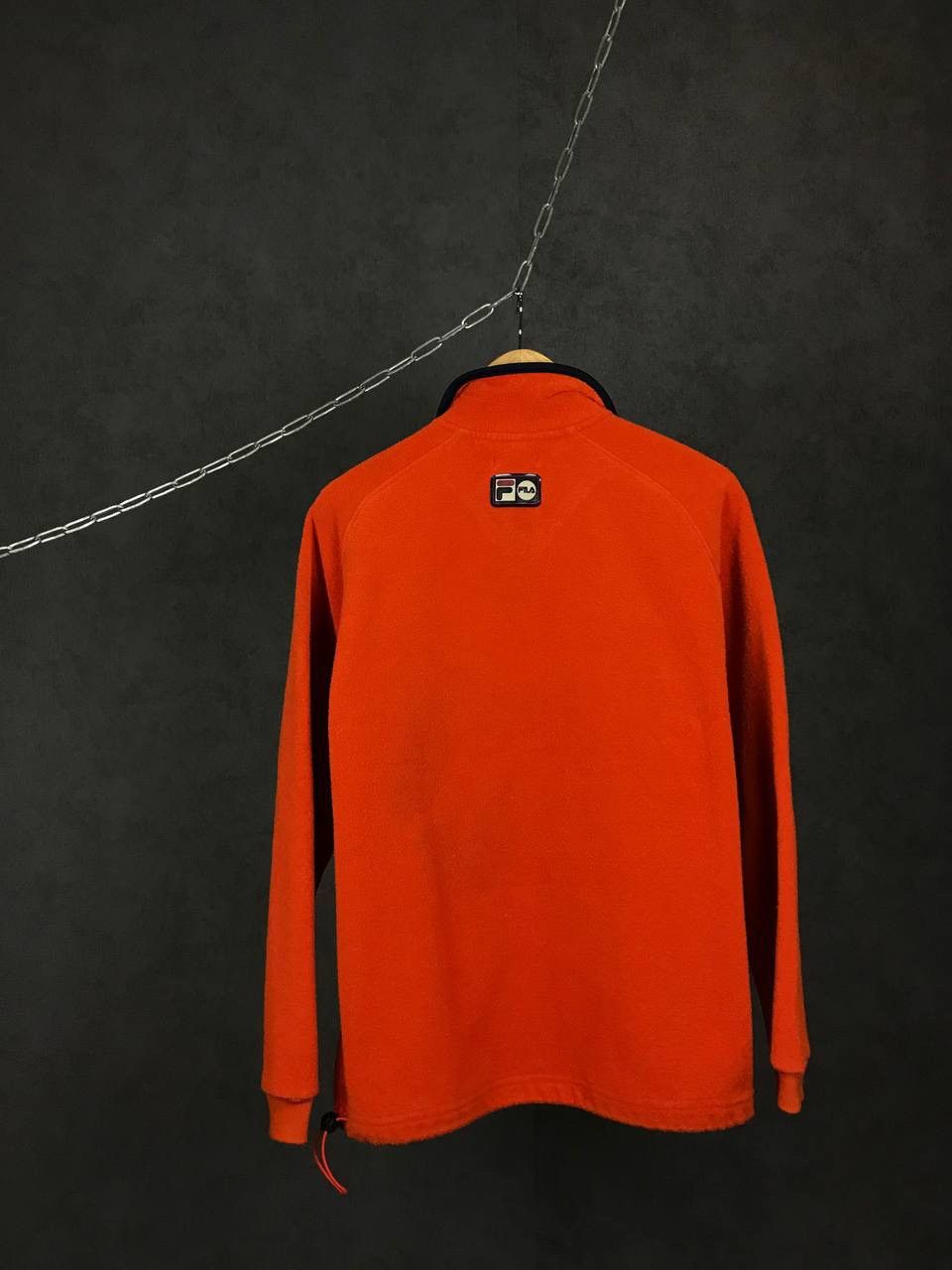 Fila × Vintage Fila vintage streetwear center logo 1/4zip fleece sweatshirt Size US M / EU 48-50 / 2 - 6 Thumbnail