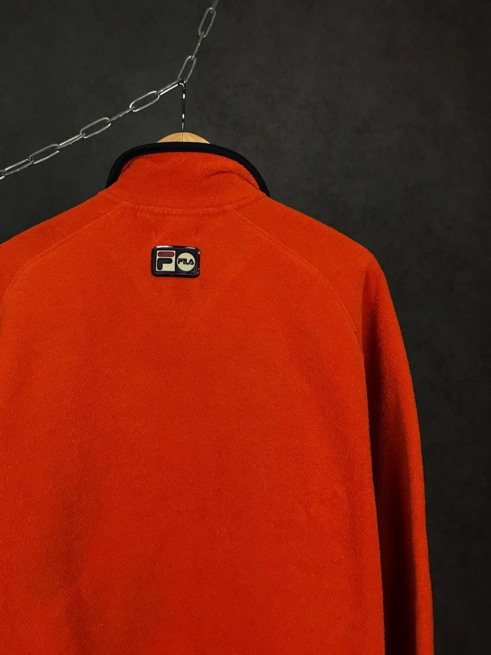 Fila × Vintage Fila vintage streetwear center logo 1/4zip fleece sweatshirt Size US M / EU 48-50 / 2 - 7 Thumbnail
