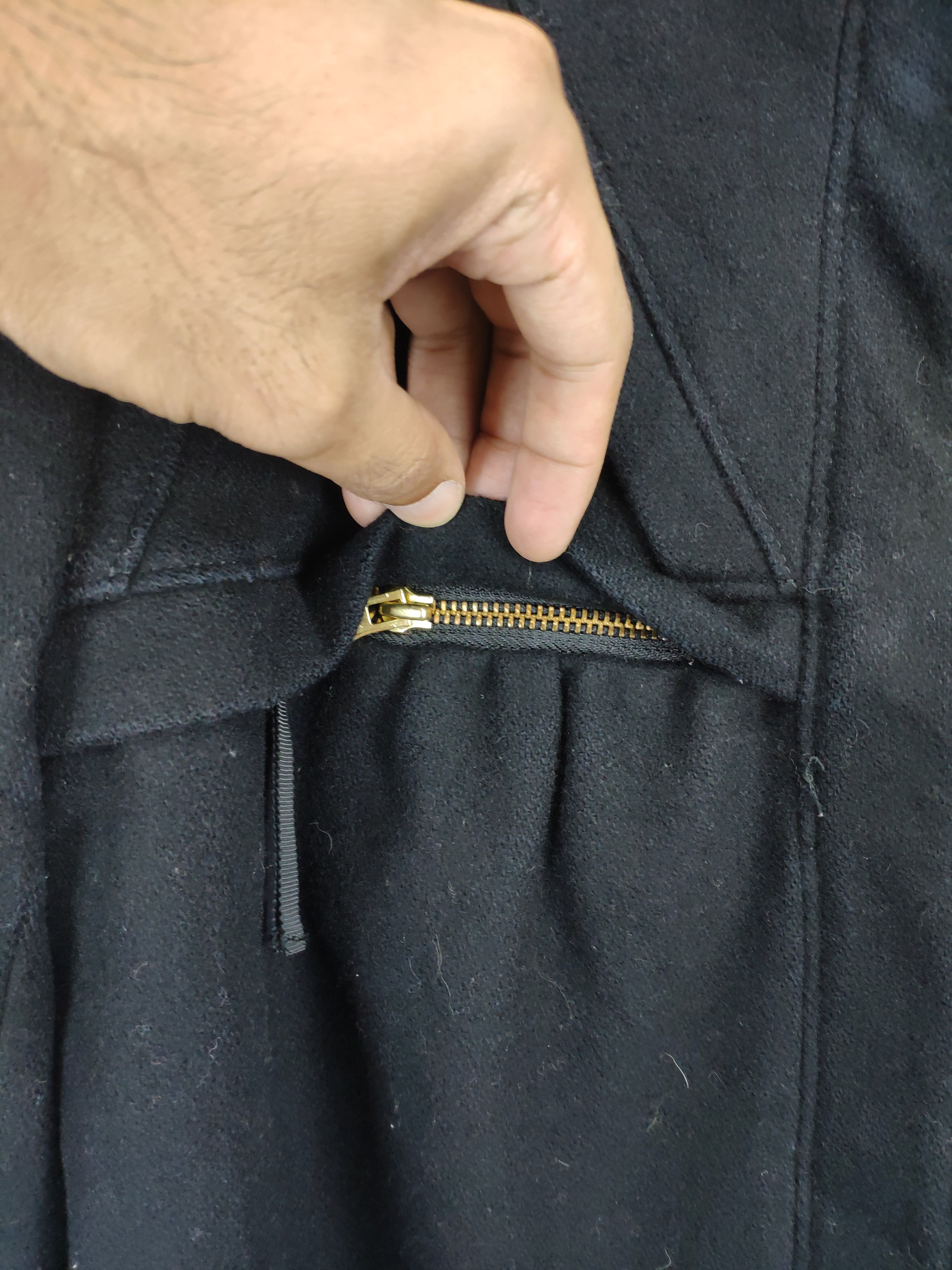 Japanese Brand Vintage Wool Jacket Issey Miyake Style by Ray Beams Size M / US 6-8 / IT 42-44 - 9 Thumbnail