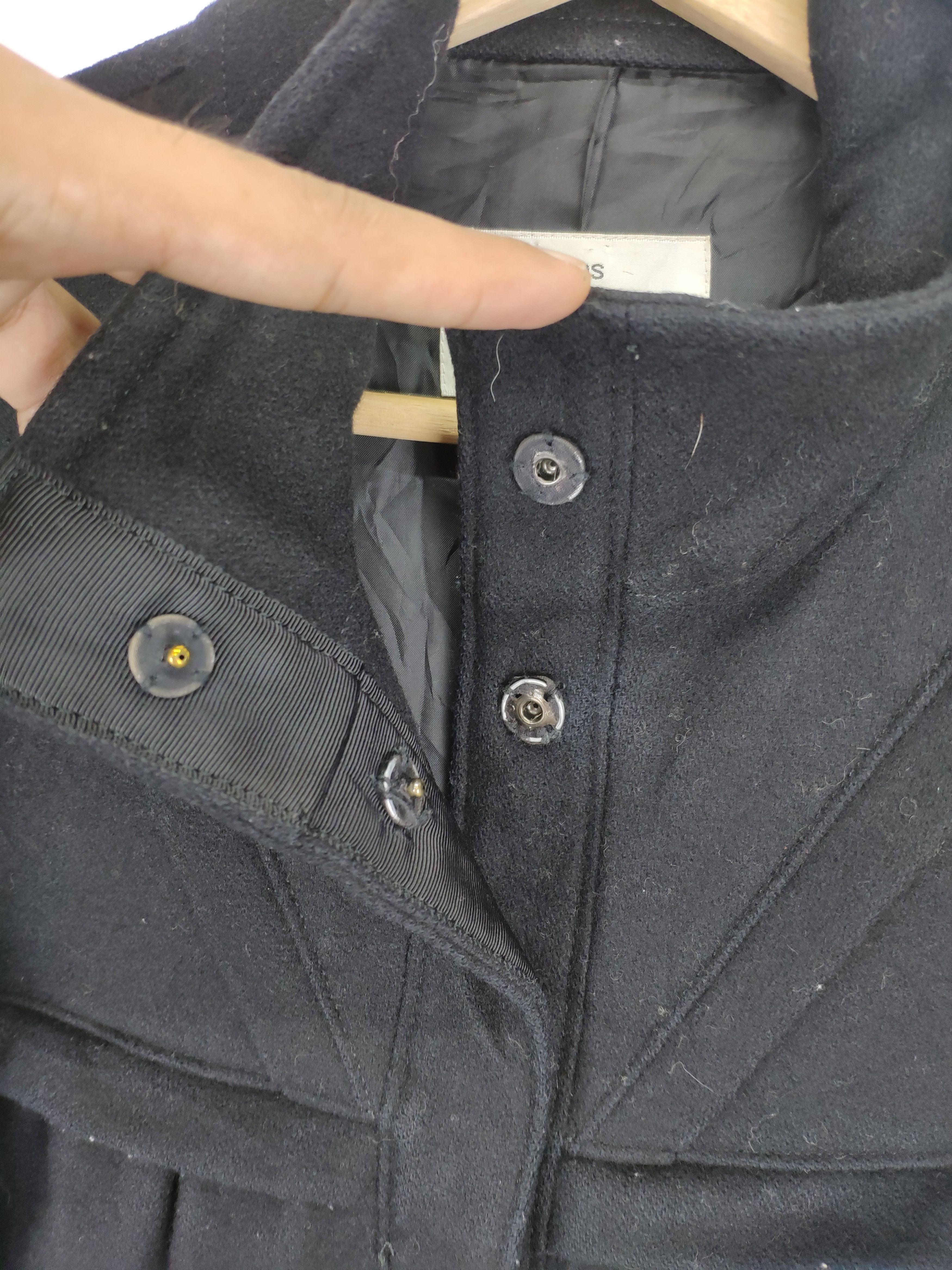 Japanese Brand Vintage Wool Jacket Issey Miyake Style by Ray Beams Size M / US 6-8 / IT 42-44 - 12 Thumbnail