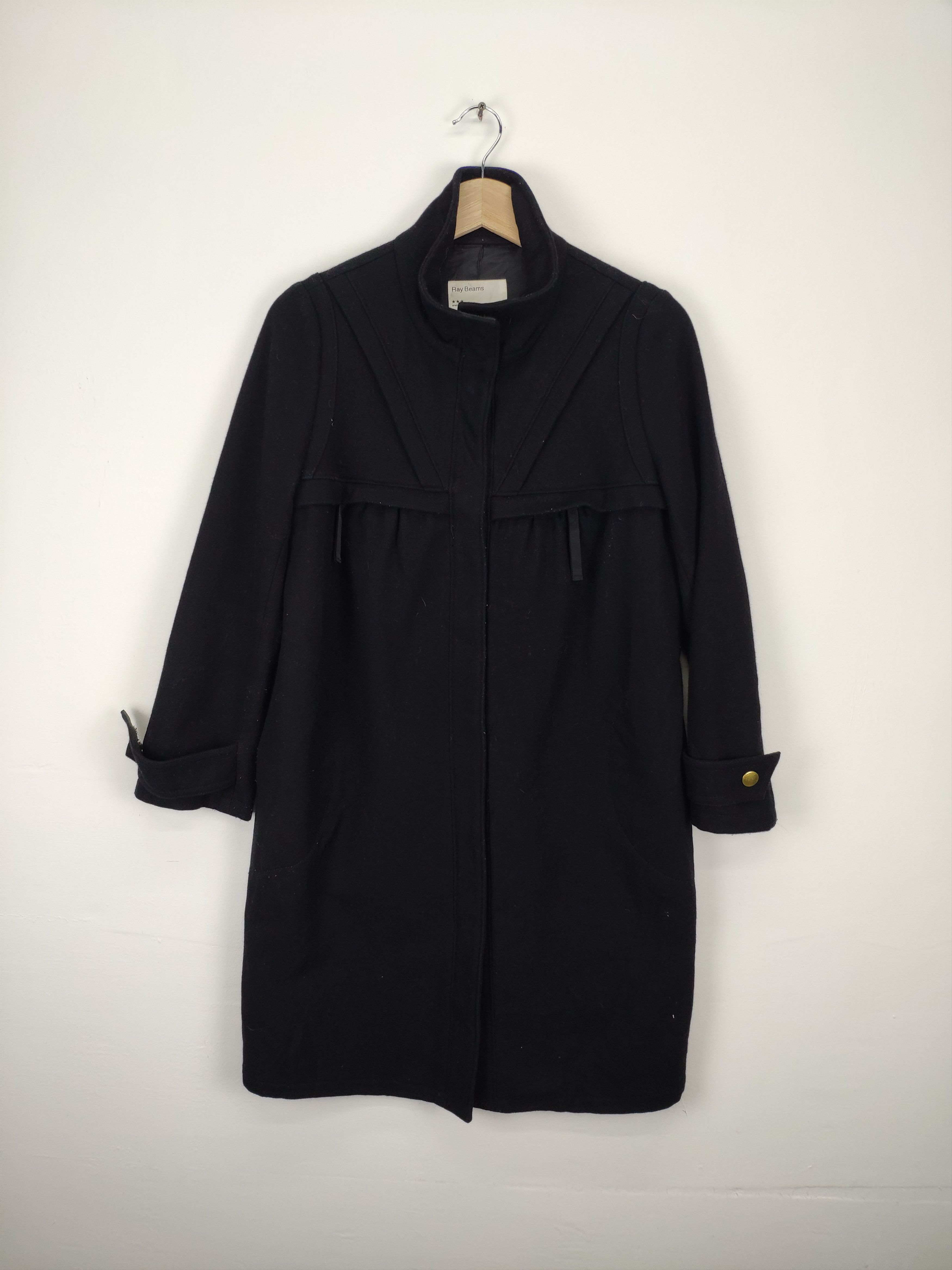 Japanese Brand Vintage Wool Jacket Issey Miyake Style by Ray Beams Size M / US 6-8 / IT 42-44 - 1 Thumbnail