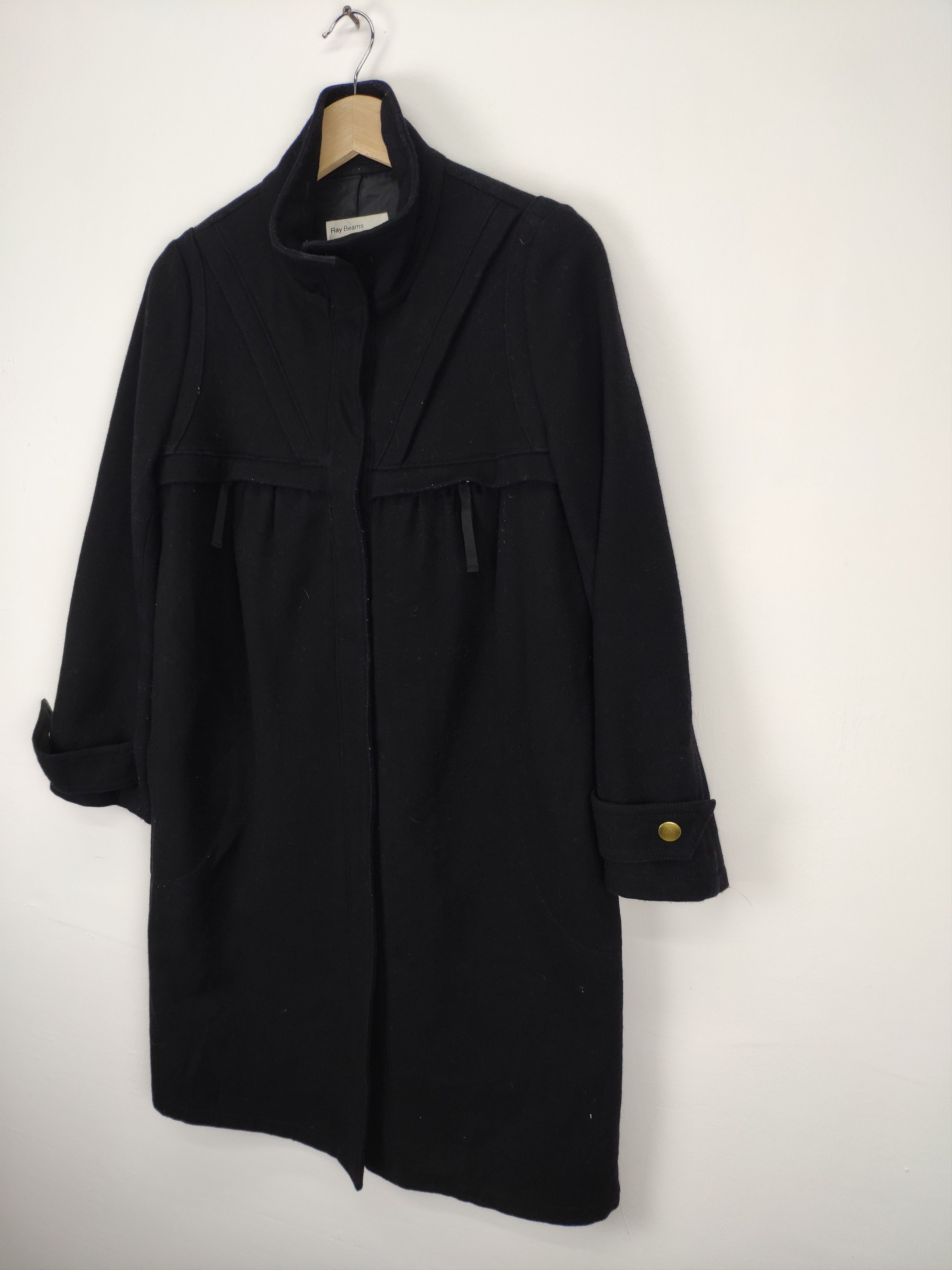 Japanese Brand Vintage Wool Jacket Issey Miyake Style by Ray Beams Size M / US 6-8 / IT 42-44 - 2 Thumbnail