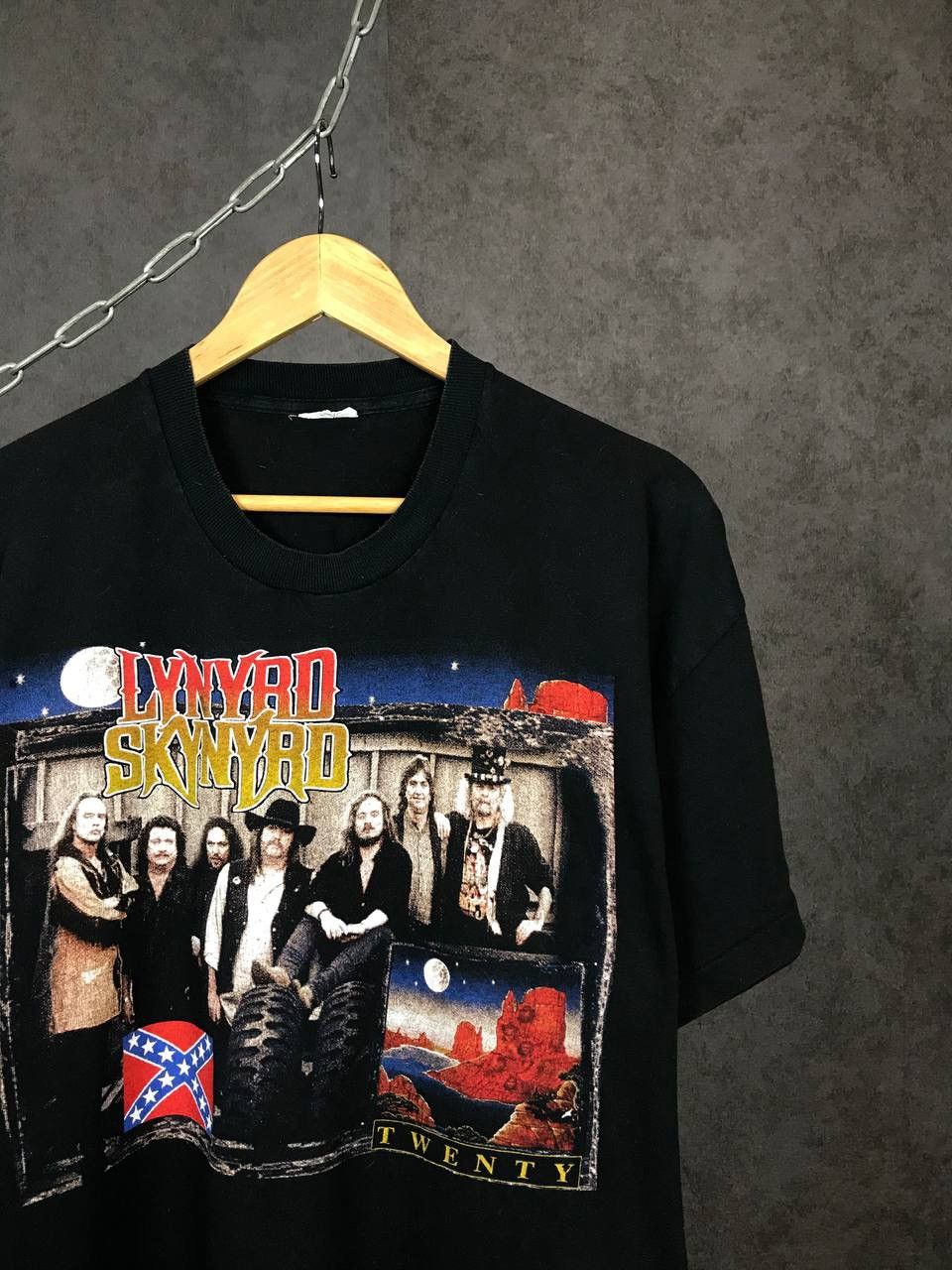 Band Tees Lynyrd skynyrd vintage rock band overprinted tee Size US XL / EU 56 / 4 - 2 Thumbnail