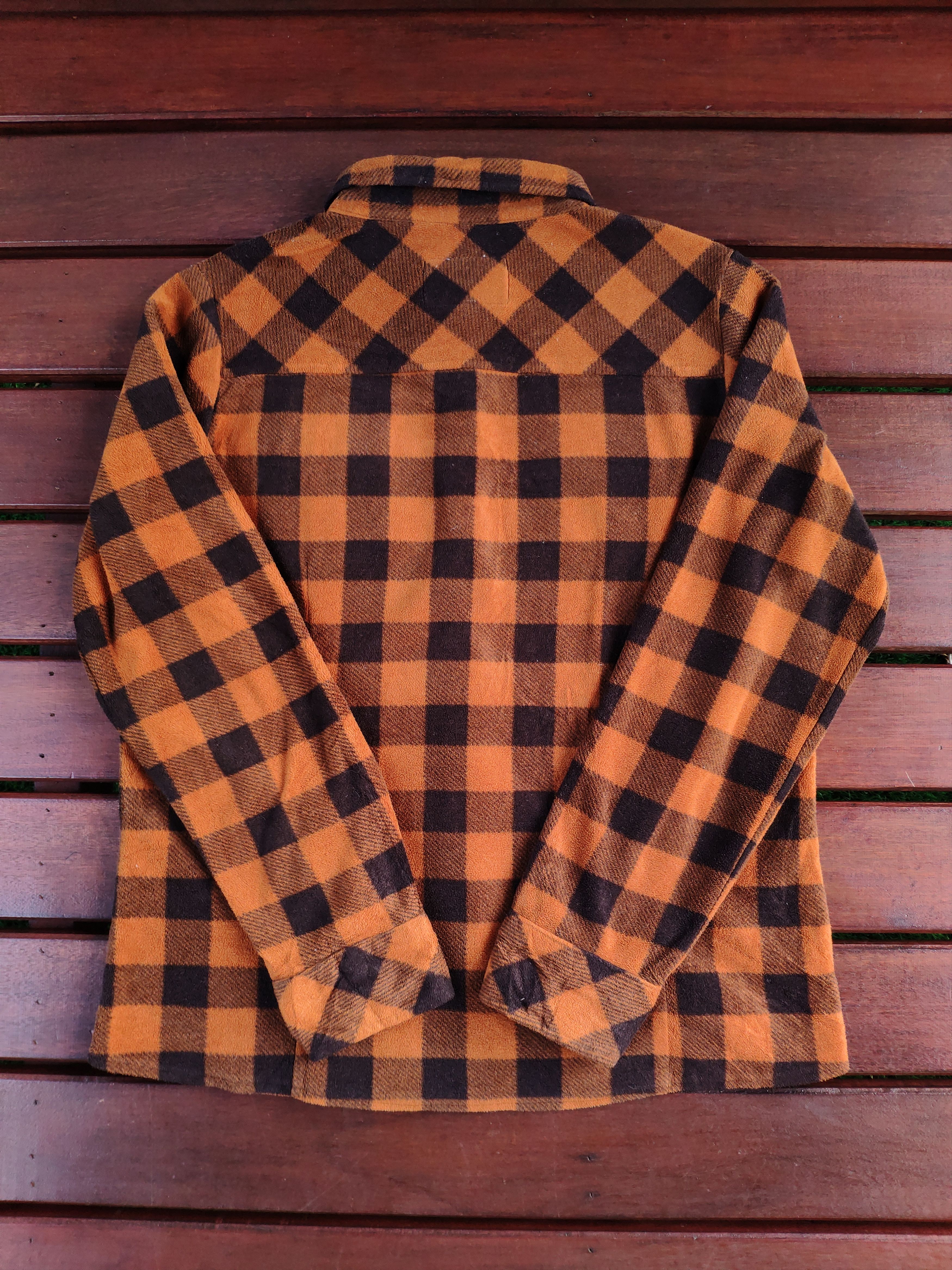 Flannel × Vintage Steal 💥 Vintage Plaid Fleece Flannel by Avarice Size US M / EU 48-50 / 2 - 8 Thumbnail