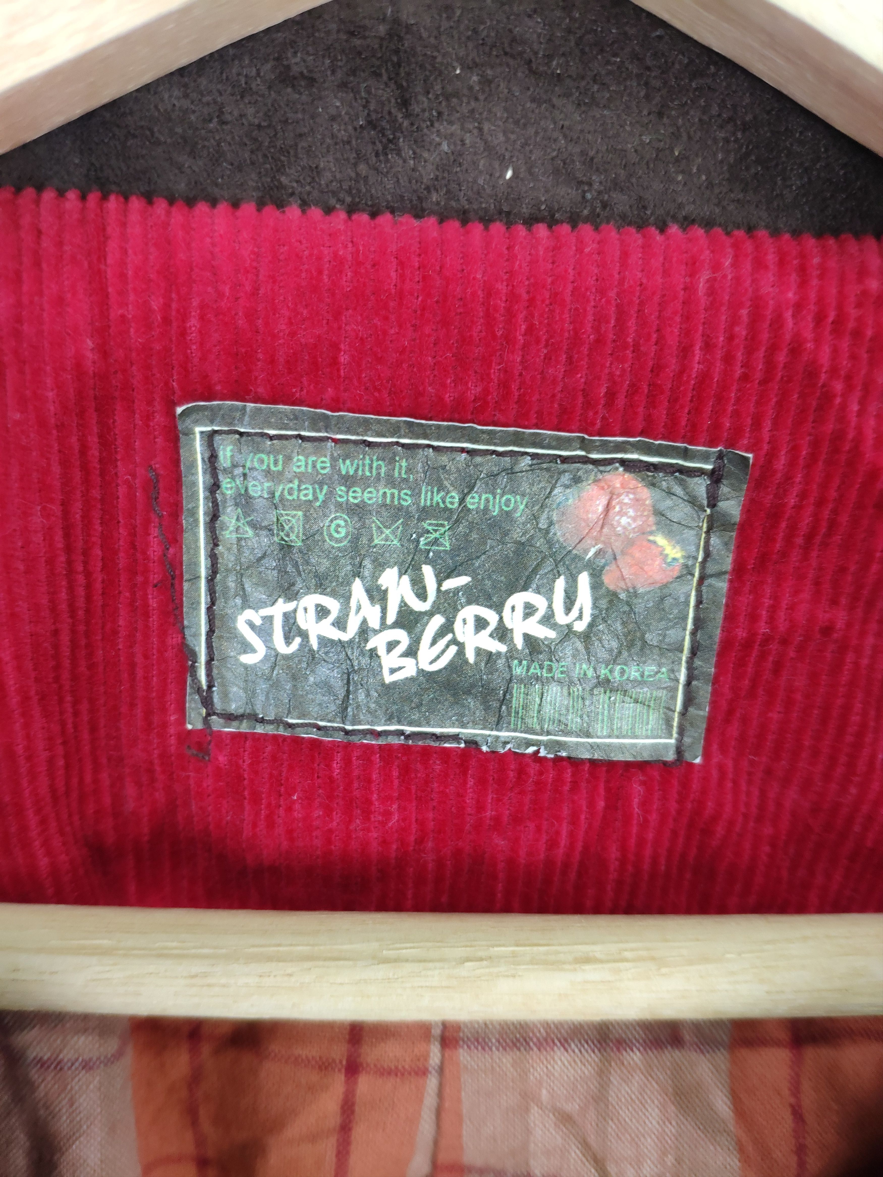 If Six Was Nine Vintage Corduroy Cropped Blazer Jacket by Strawberry Size XS / US 0-2 / IT 36-38 - 10 Thumbnail