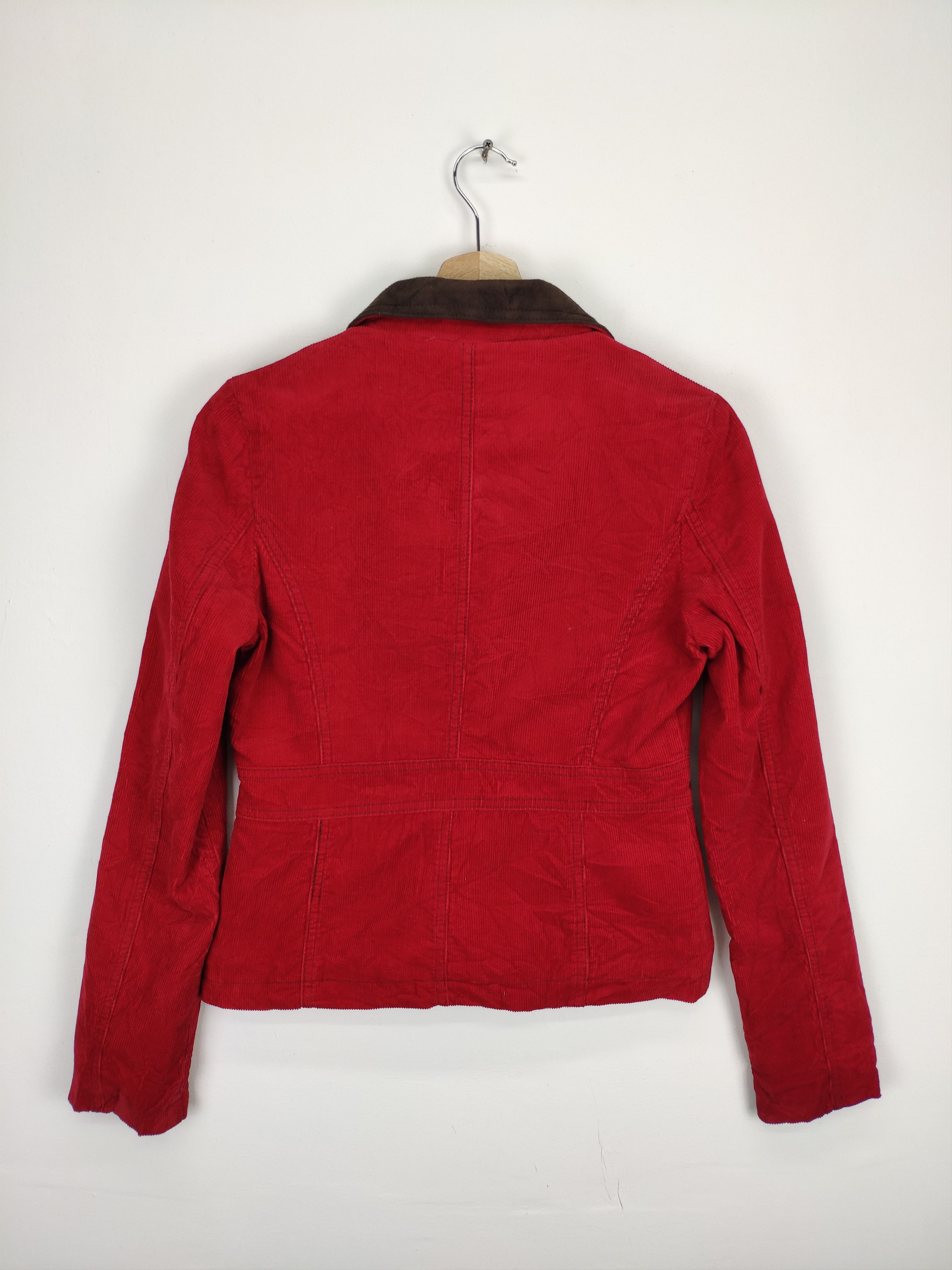 If Six Was Nine Vintage Corduroy Cropped Blazer Jacket by Strawberry Size XS / US 0-2 / IT 36-38 - 12 Thumbnail
