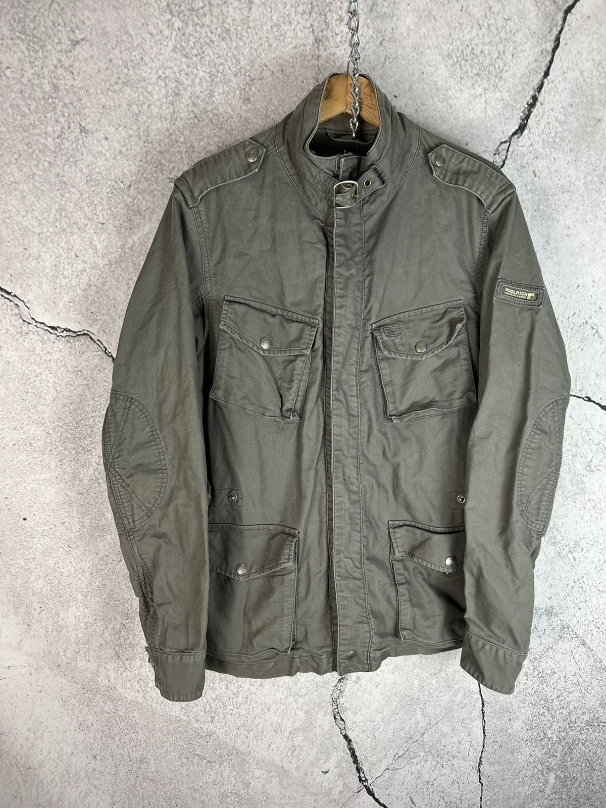 Vintage × Woolrich Woolen Mills Vintage Woolrich John Rich & Bros racing moto jacket Size US L / EU 52-54 / 3 - 1 Thumbnail