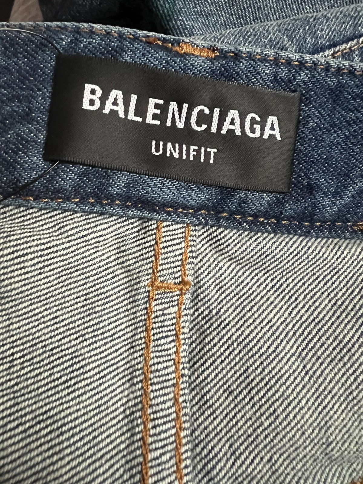 Balenciaga *RARE* BALENCIAGA AW 22 Scribble denim Size US 30 / EU 46 - 3 Thumbnail