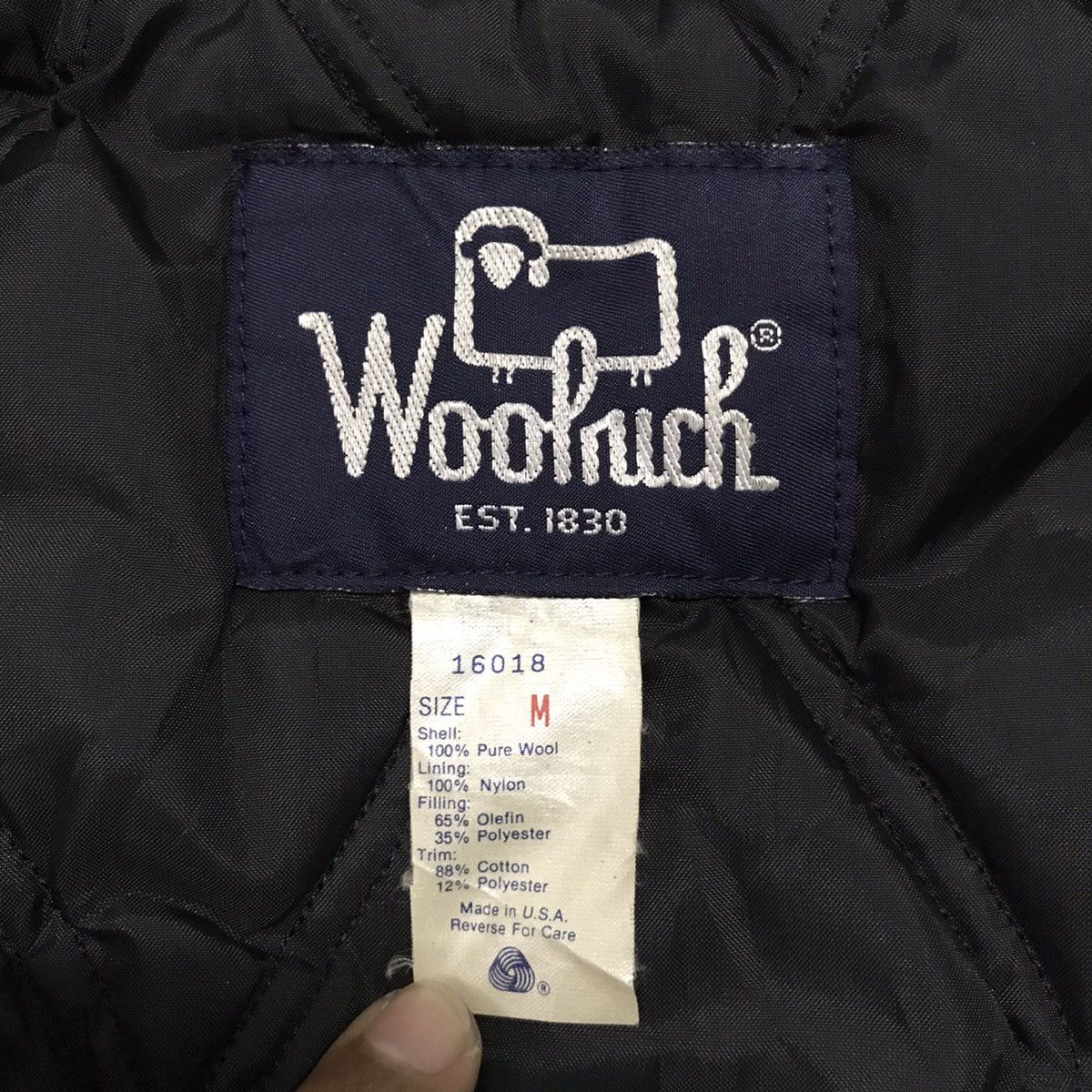 Vintage Vtg 60’s Woolrich Thinsulate Wool Jacket Made in Usa Size US M / EU 48-50 / 2 - 9 Thumbnail