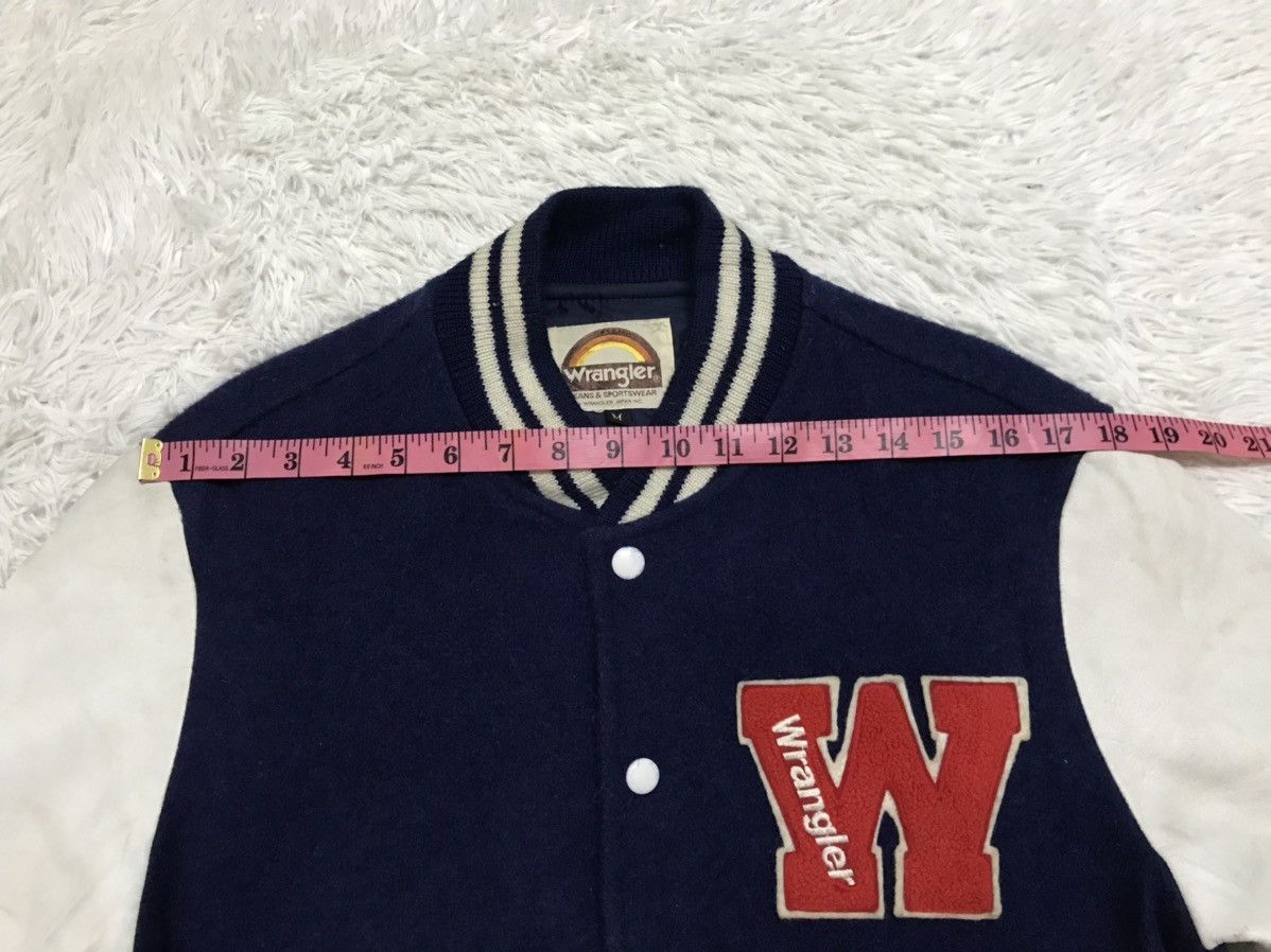 Wrangler Vtg Wrangler Jeans & Sportswear Letter W Varsity Jacket Size US M / EU 48-50 / 2 - 11 Thumbnail