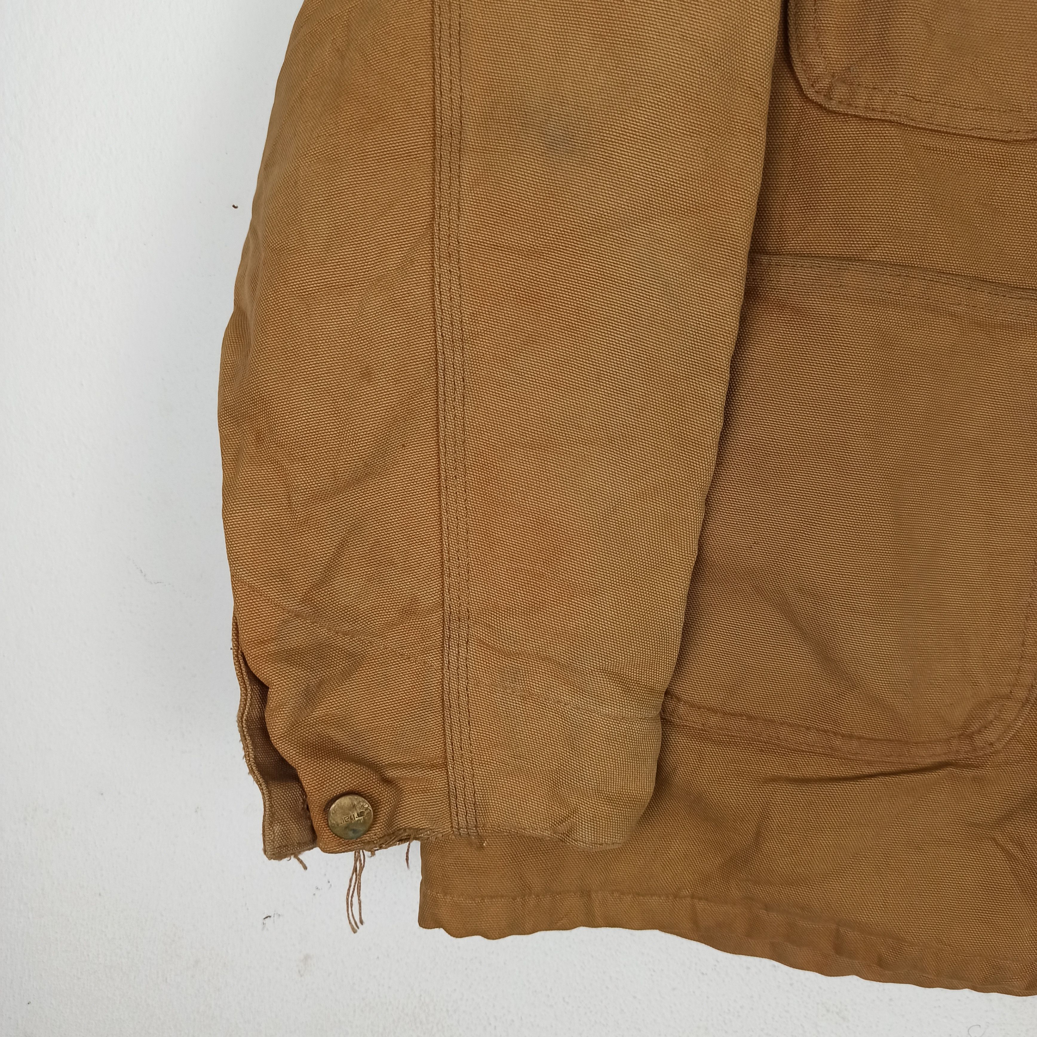 Carhartt 🔥Vintage🔥 Distressed Carhartt Detroit Worker USA Jacket Size US XL / EU 56 / 4 - 4 Thumbnail