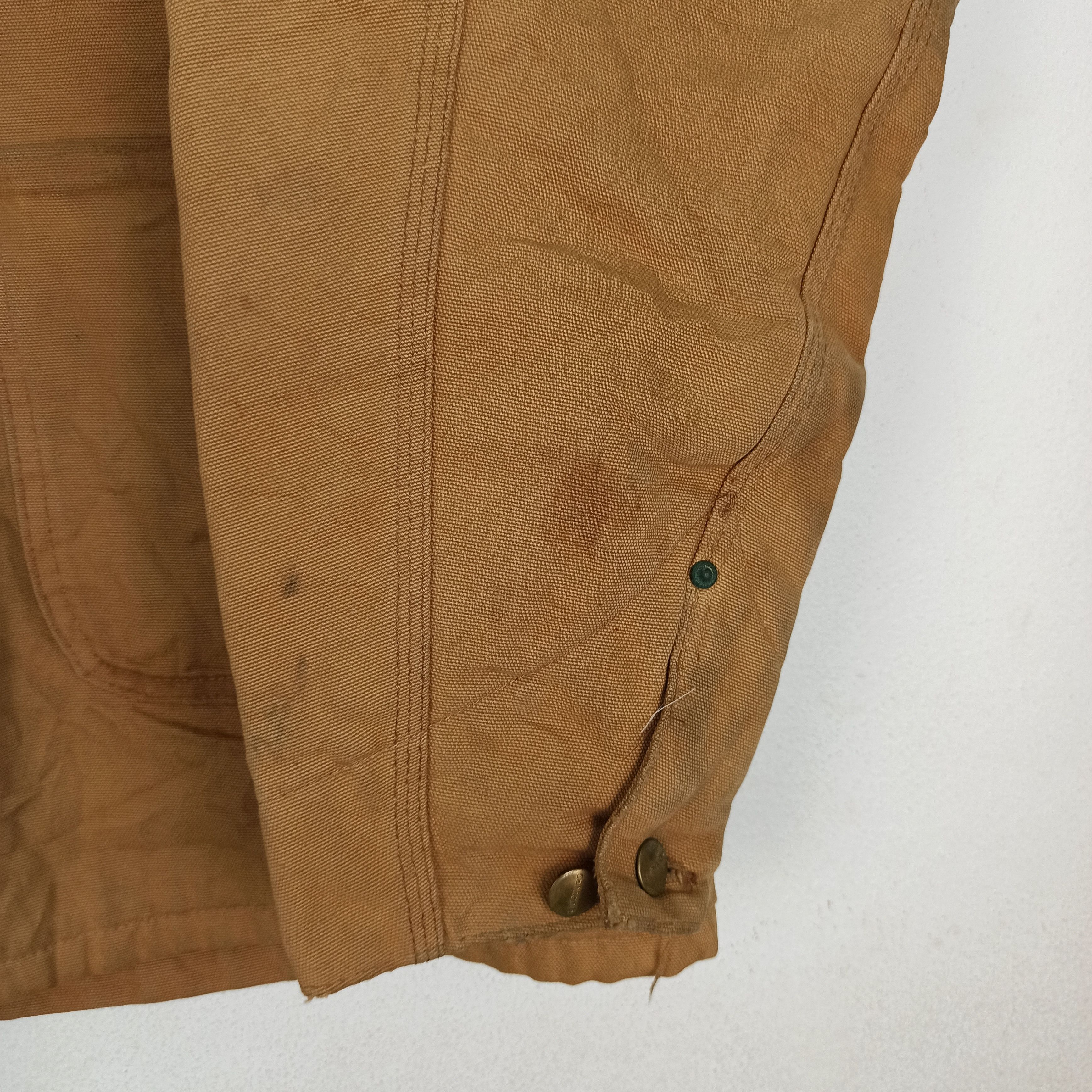 Carhartt 🔥Vintage🔥 Distressed Carhartt Detroit Worker USA Jacket Size US XL / EU 56 / 4 - 5 Thumbnail