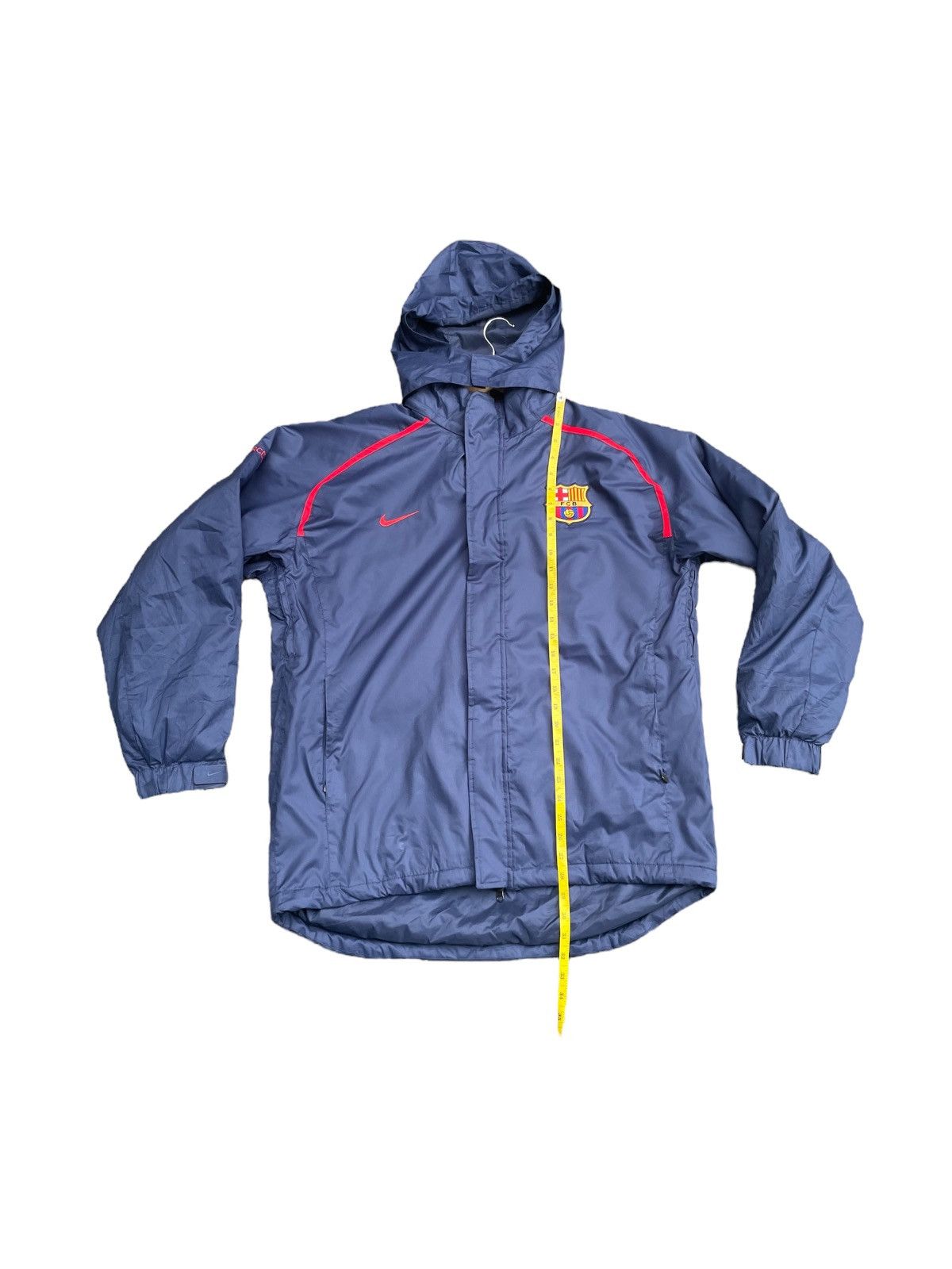 Nike Vintage NIKE FC Barcelona Jacket Size US L / EU 52-54 / 3 - 3 Thumbnail