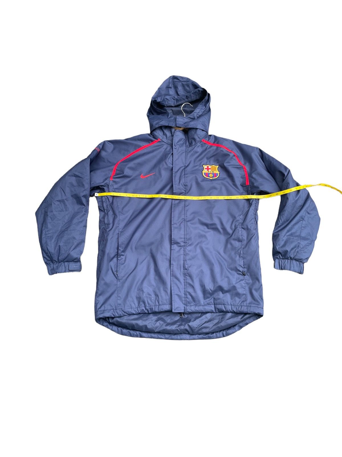 Nike Barcelona Football Soccer Track Jacket Size L Official