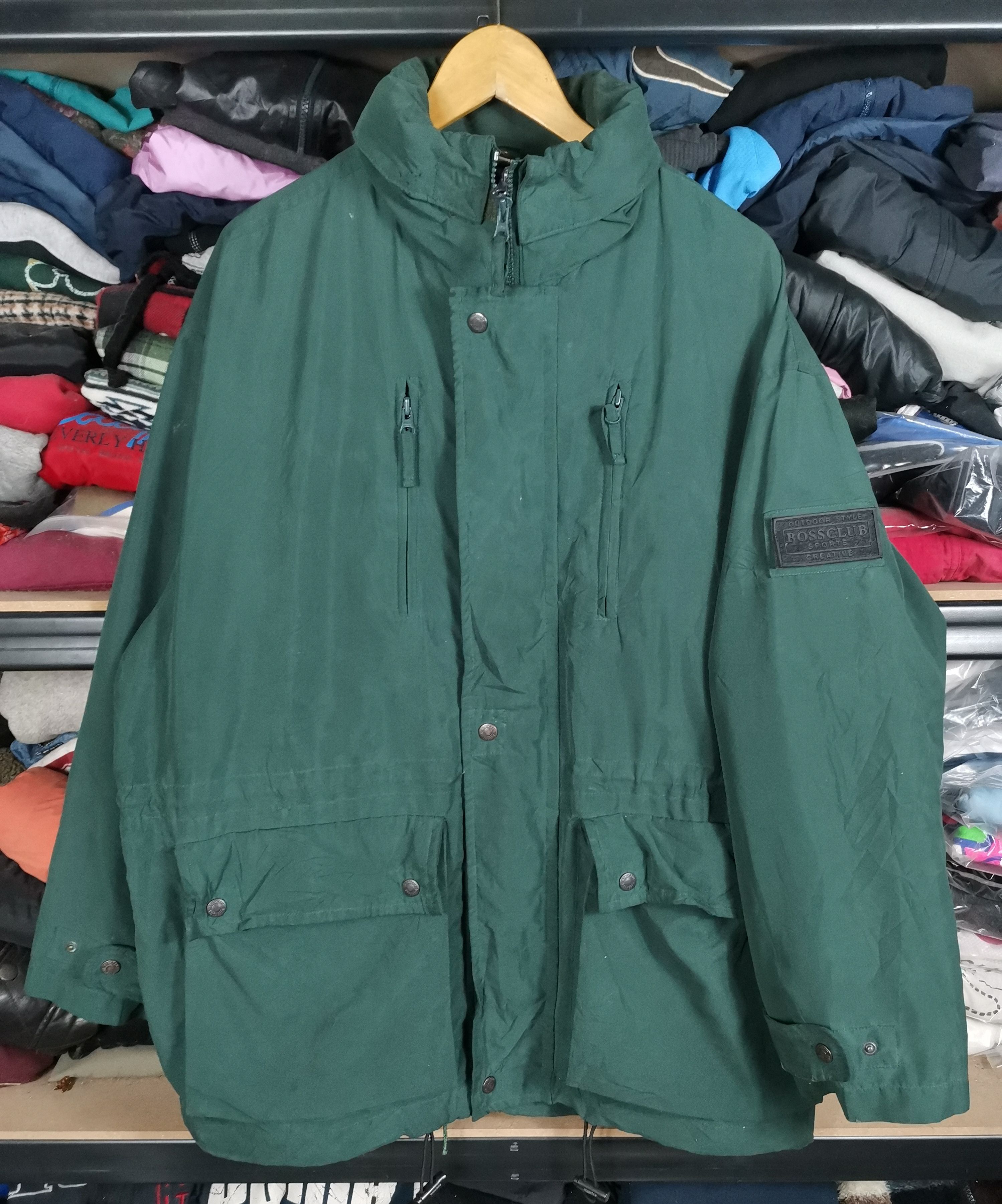 Japanese Brand Vintage Boss Club Jacket Size US XL / EU 56 / 4 - 1 Thumbnail