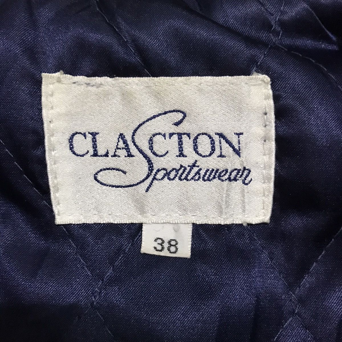 Vintage Vtg Clacton Chief Joseph Retired In Kansas Varsity Jacket Size US L / EU 52-54 / 3 - 10 Thumbnail
