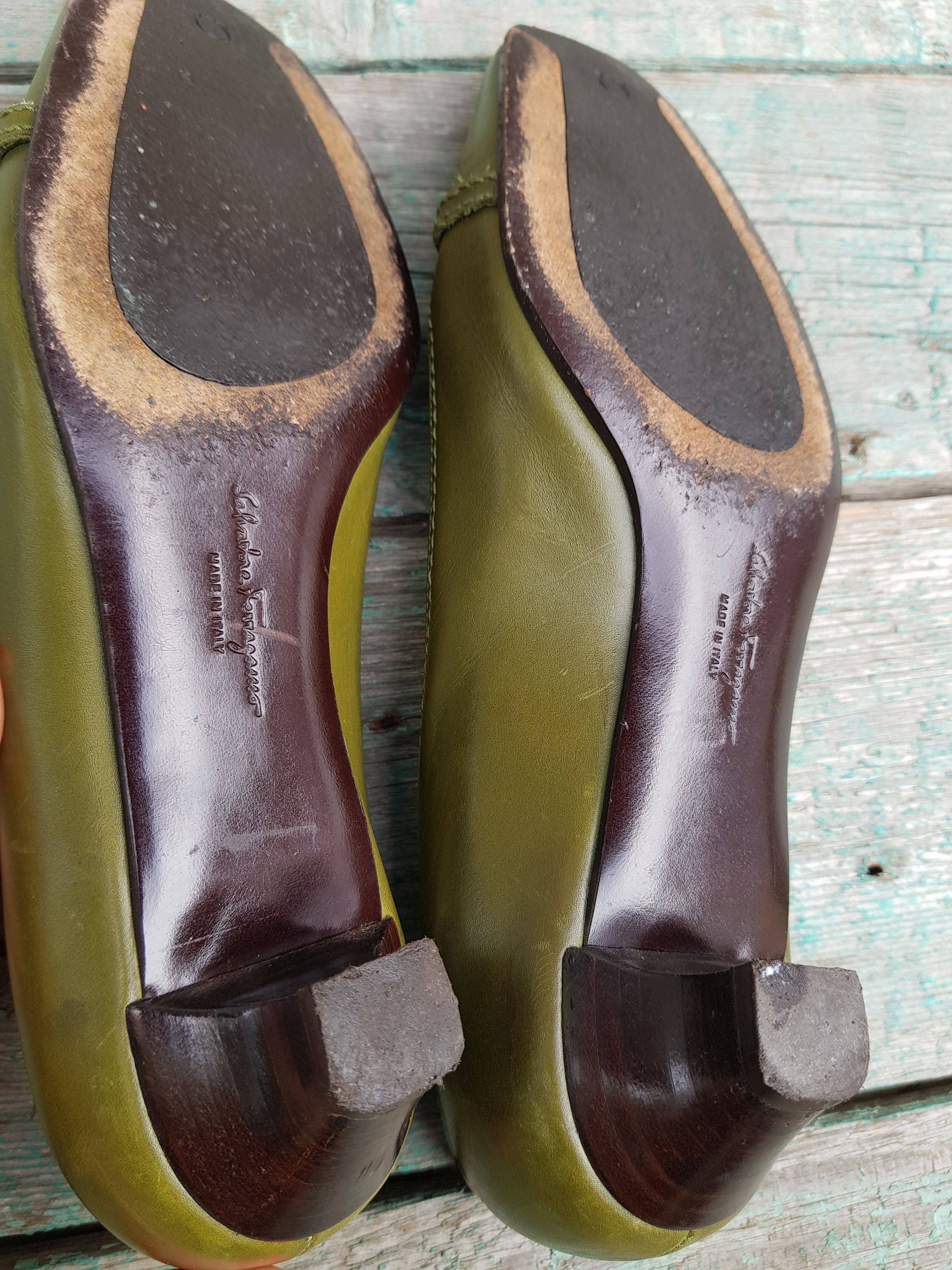 Salvatore Ferragamo Salvatore Ferragamo Leather Pumps Size US 5.5 / IT 35.5 - 7 Thumbnail