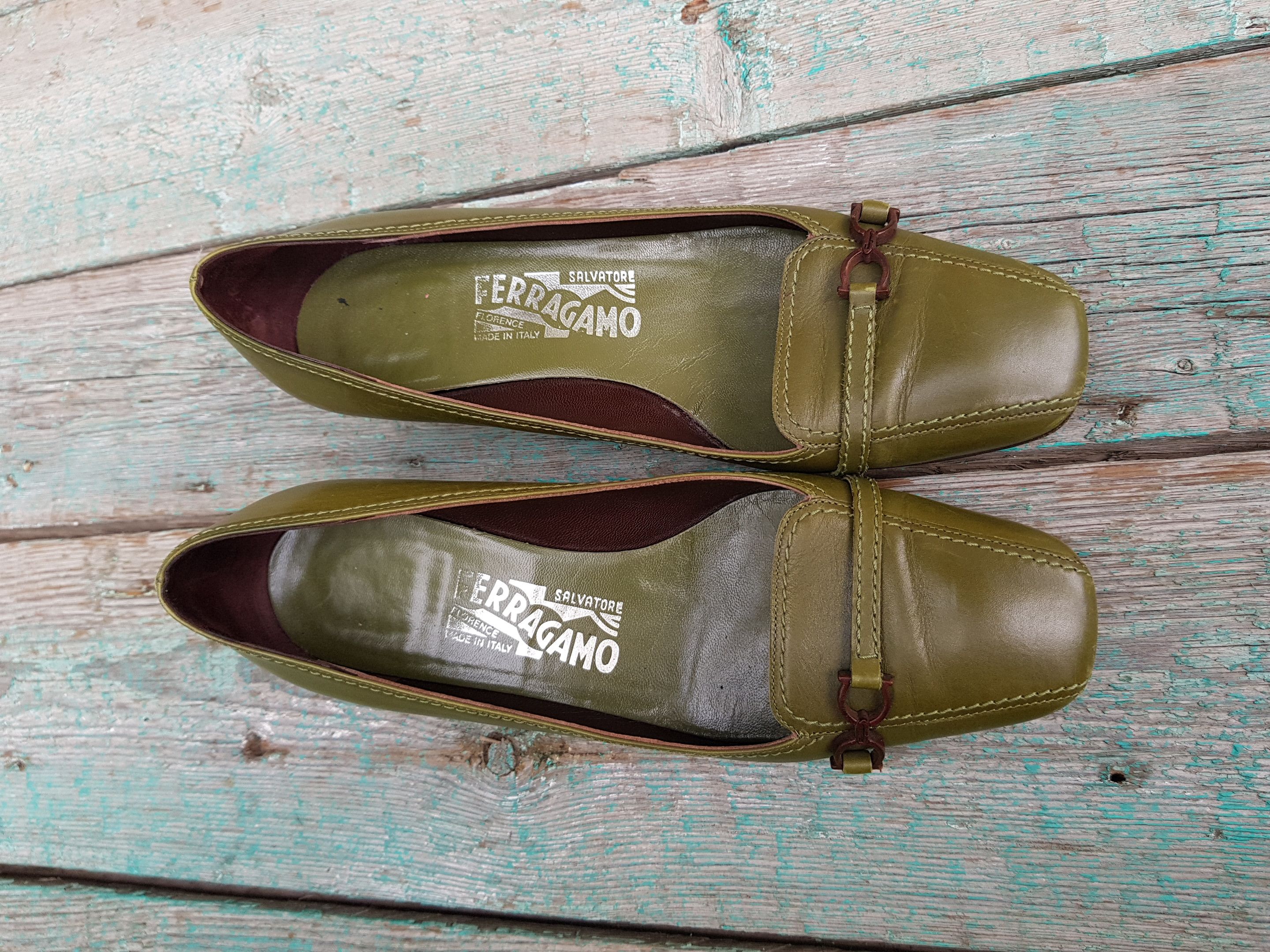 Salvatore Ferragamo Salvatore Ferragamo Leather Pumps Size US 5.5 / IT 35.5 - 4 Thumbnail