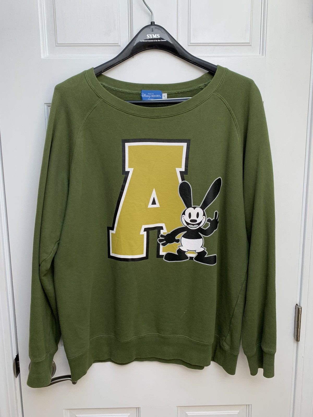 Disney × Mickey Mouse × Vintage Vintage Disney Mickey Mouse Crew Number Nine Streetwear Size US L / EU 52-54 / 3 - 1 Thumbnail