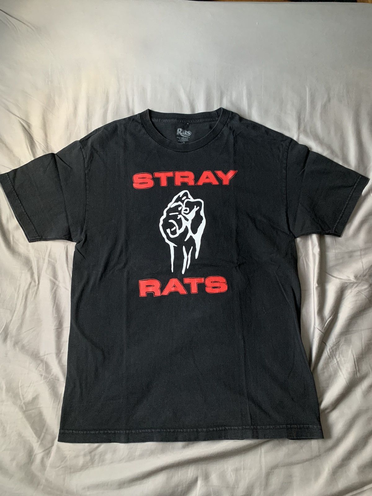 Stray Rats Stray Rats Fist Tee Black Red Dime Palace Bronze Supreme Size US L / EU 52-54 / 3 - 1 Thumbnail