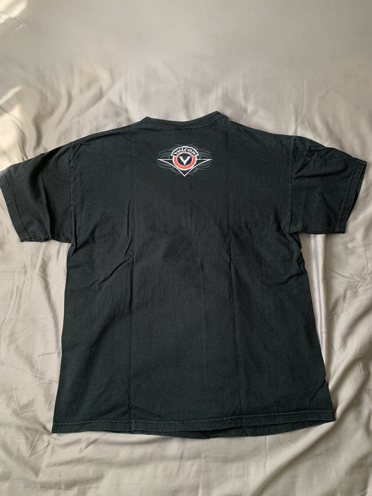 Japanese Brand × Vintage Vintage Kawasaki Chopper Motorcycle Flame Tee Akira Japan Size US L / EU 52-54 / 3 - 2 Thumbnail