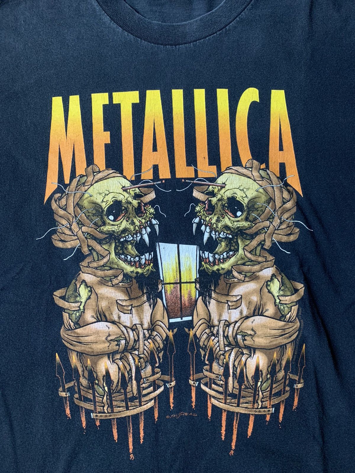 Band Tees × Metallica × Vintage Metallica Vintage Summer Sanitarium Tour 2000 Band Tee Rocky Size US L / EU 52-54 / 3 - 3 Thumbnail