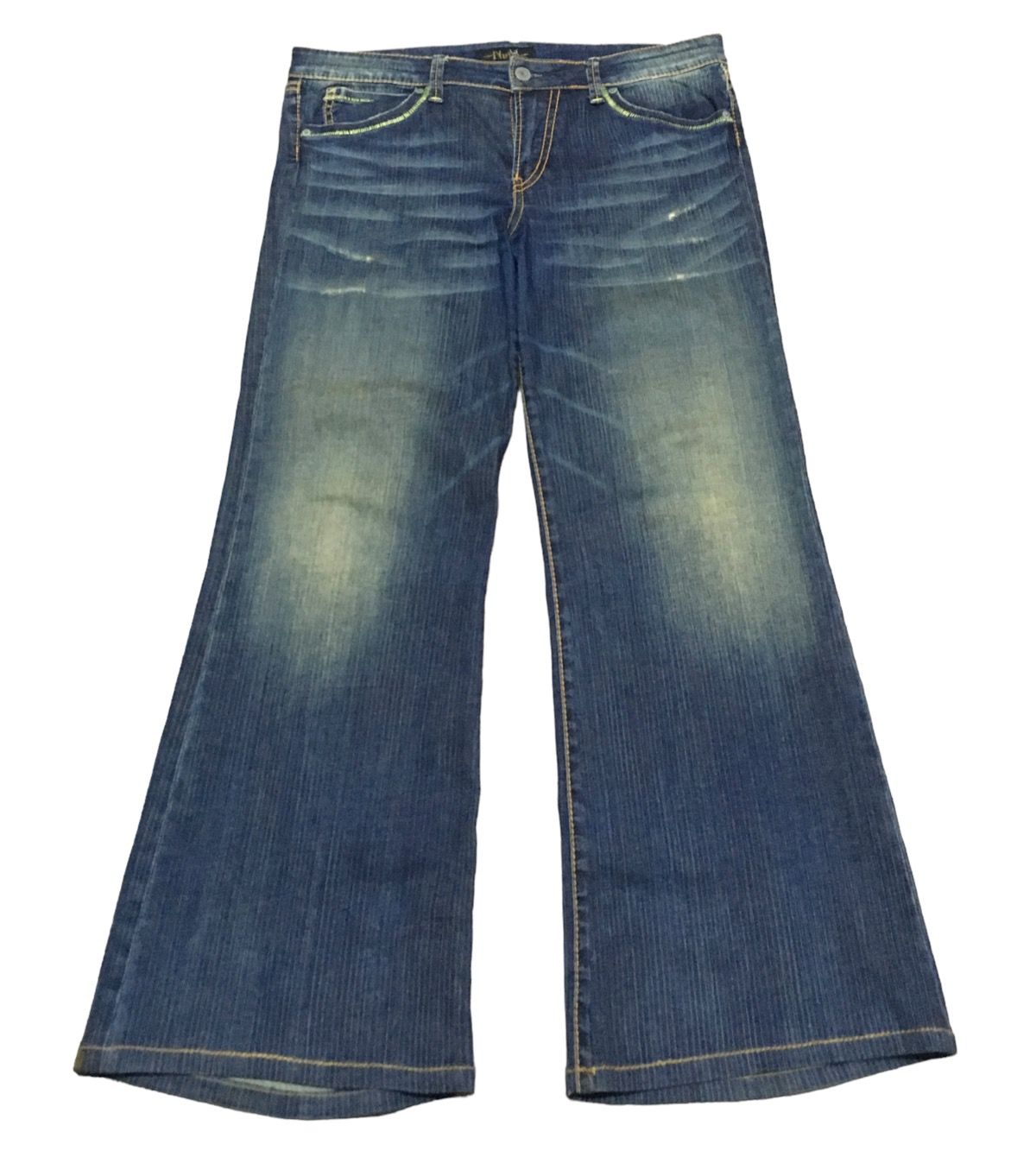 Pre-owned Vintage Design  Nuve Baggy Jeans 1990s In Denim
