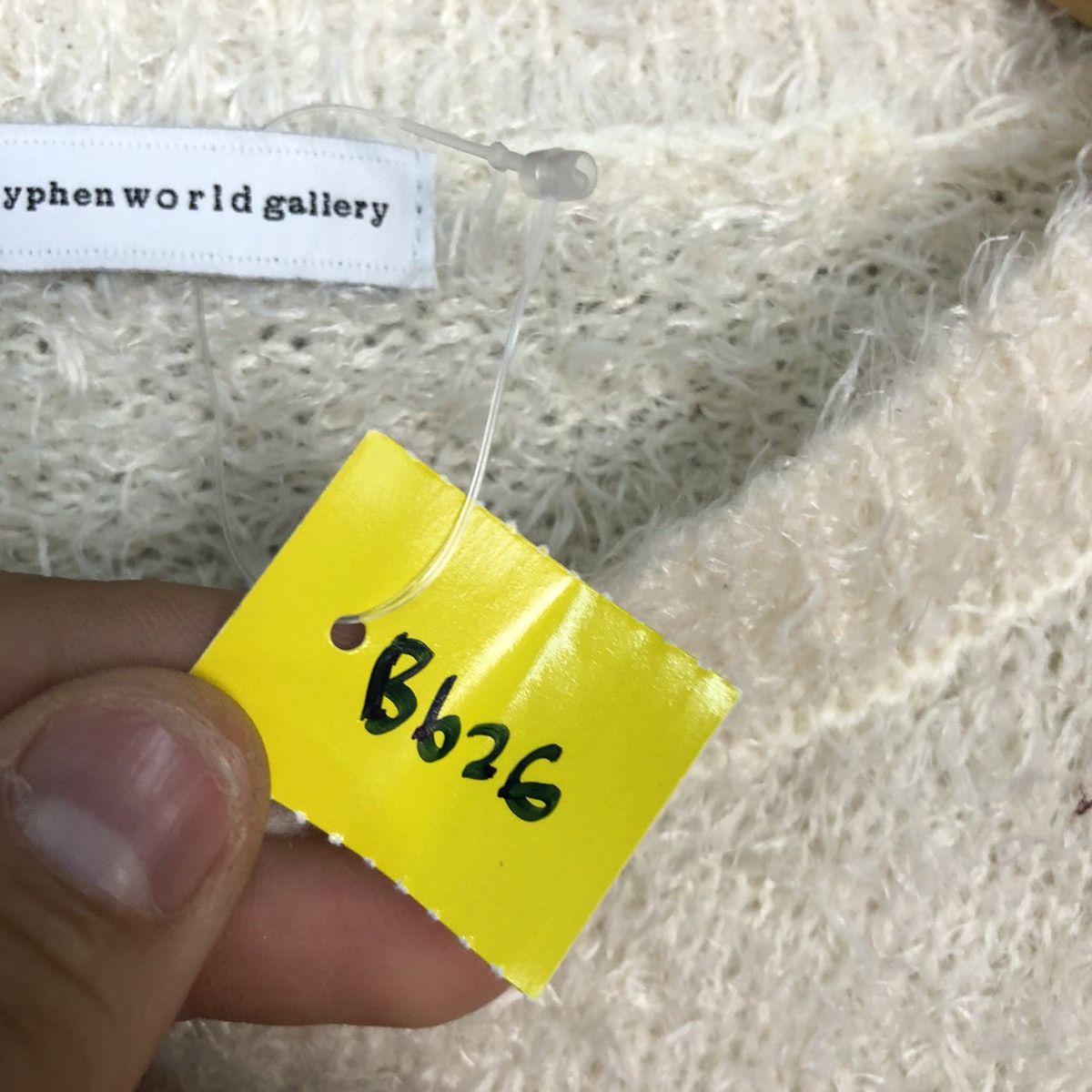 Homespun Knitwear × Japanese Brand DL EHyphen Cream Mohair Shag Shaggy Knitwear #B626 Size M / US 6-8 / IT 42-44 - 10 Thumbnail