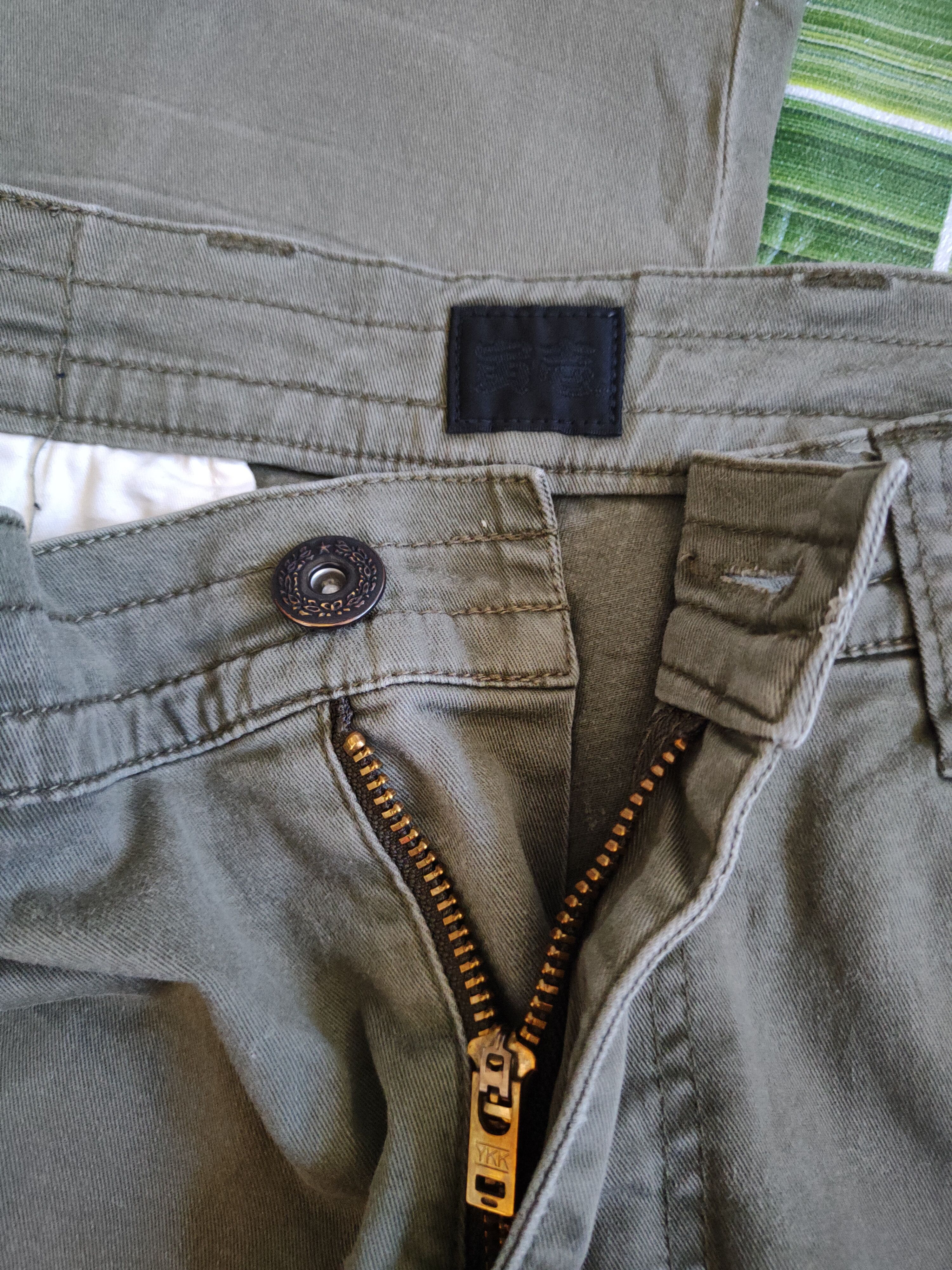Japanese Brand Tora Gray Multi Pocket Tactical Cargo Pants #S719 Size US 32 / EU 48 - 13 Thumbnail