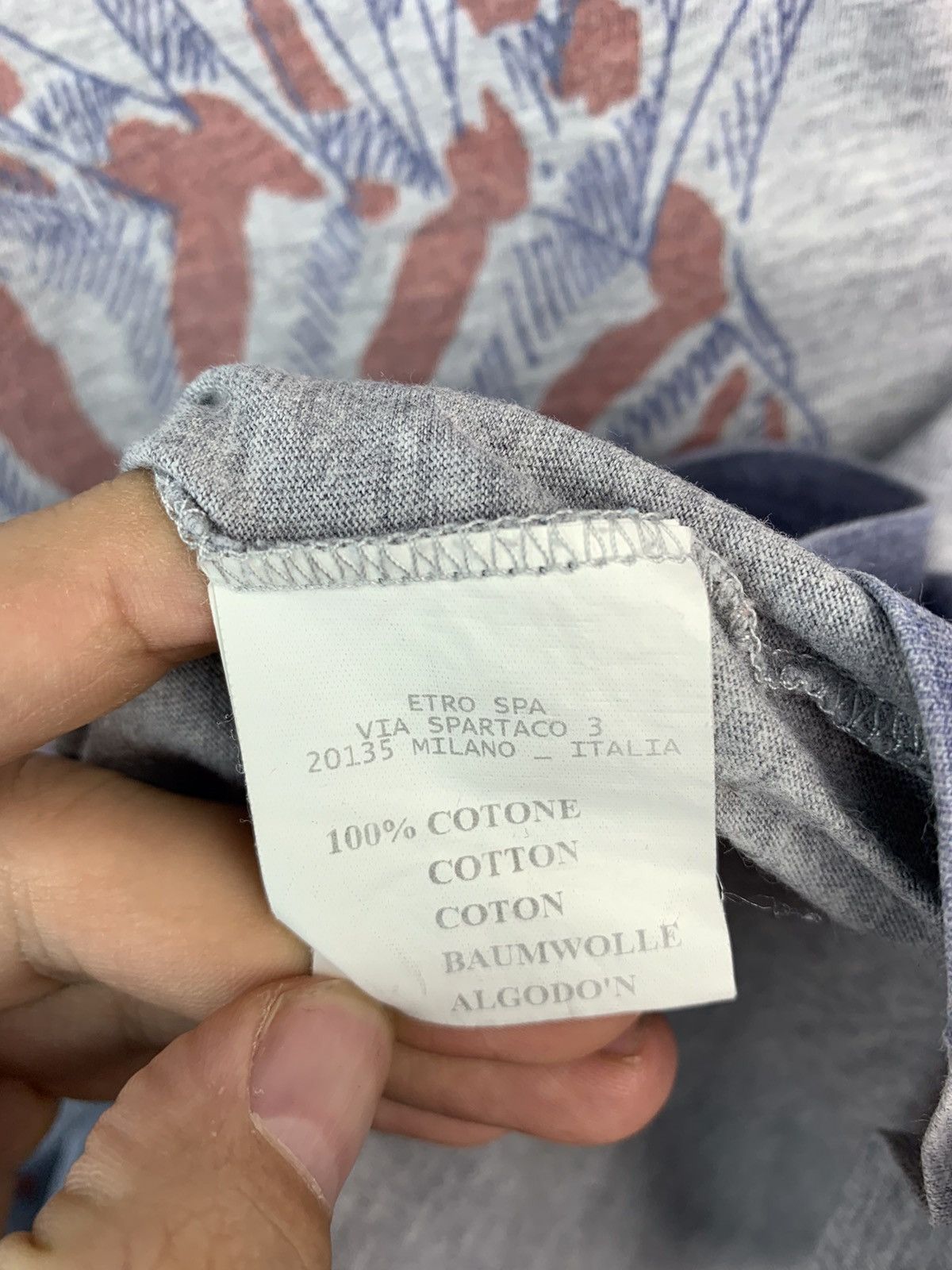 Etro Etro T Shirt Size US M / EU 48-50 / 2 - 7 Thumbnail