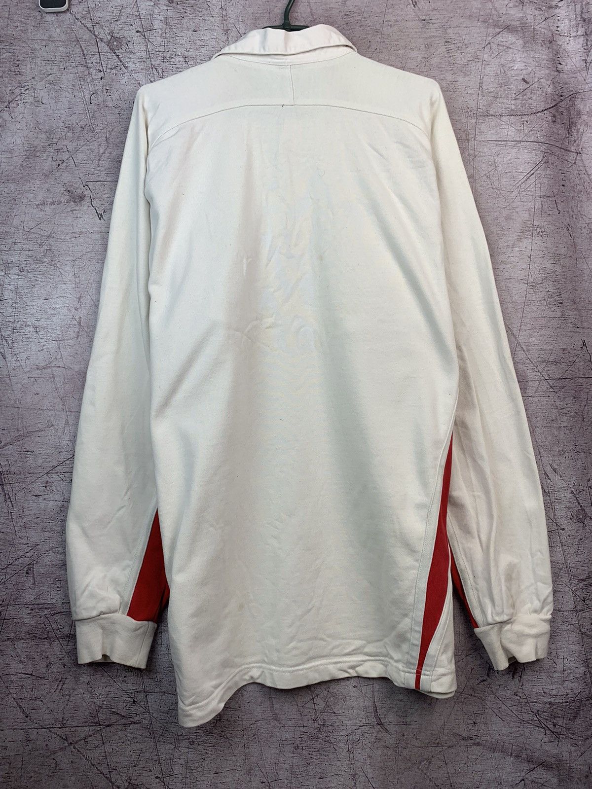 Nike Nike England Rugby Vintage Long Sleeve Polo Shirt Size US XXL / EU 58 / 5 - 11 Thumbnail