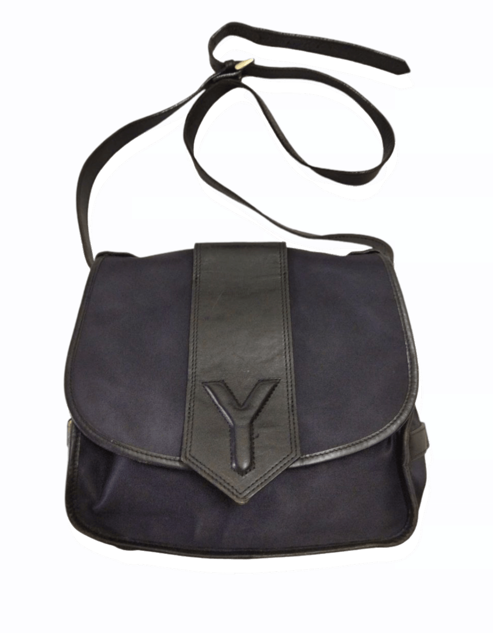 Vintage YVES Saint Laurent Sling Bag in Black, Men's
