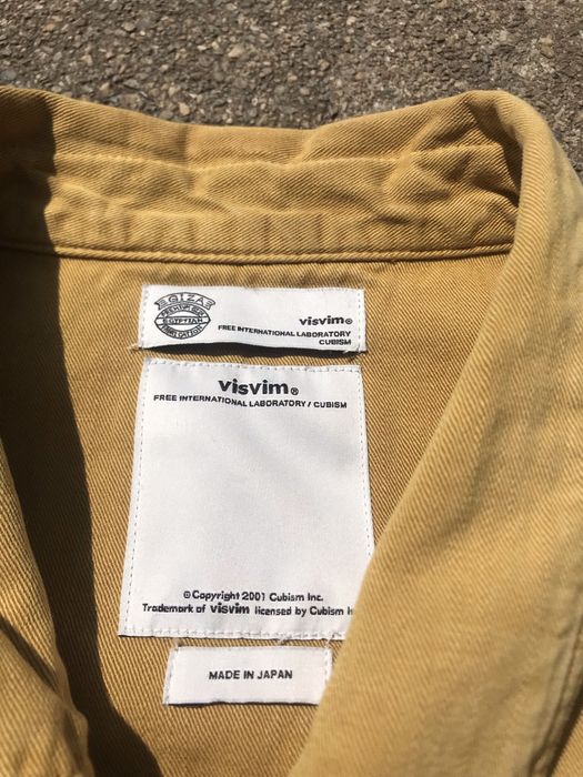 Visvim Yellow Visvim Chore Jacket | Grailed