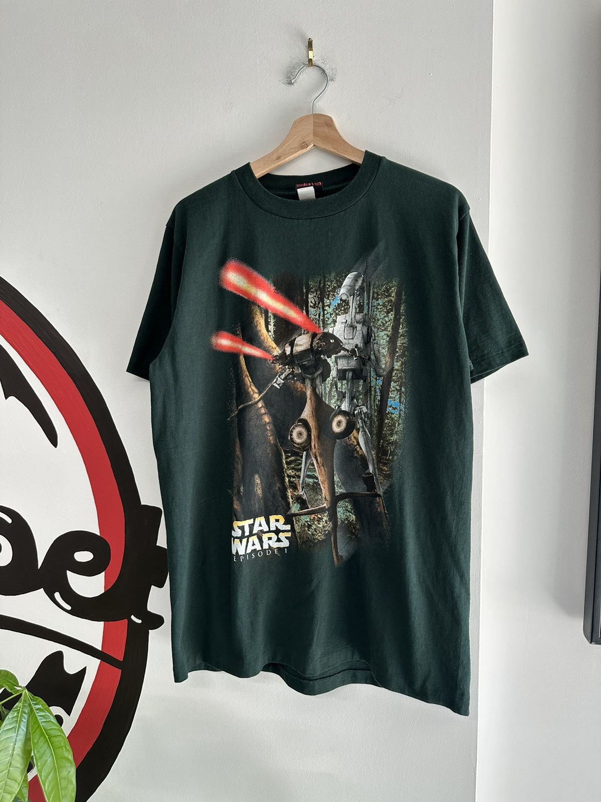 Star Wars × Vintage Vintage Double Sided Star Wars Epidode 1 Graphic Tee Size L Size US L / EU 52-54 / 3 - 1 Thumbnail
