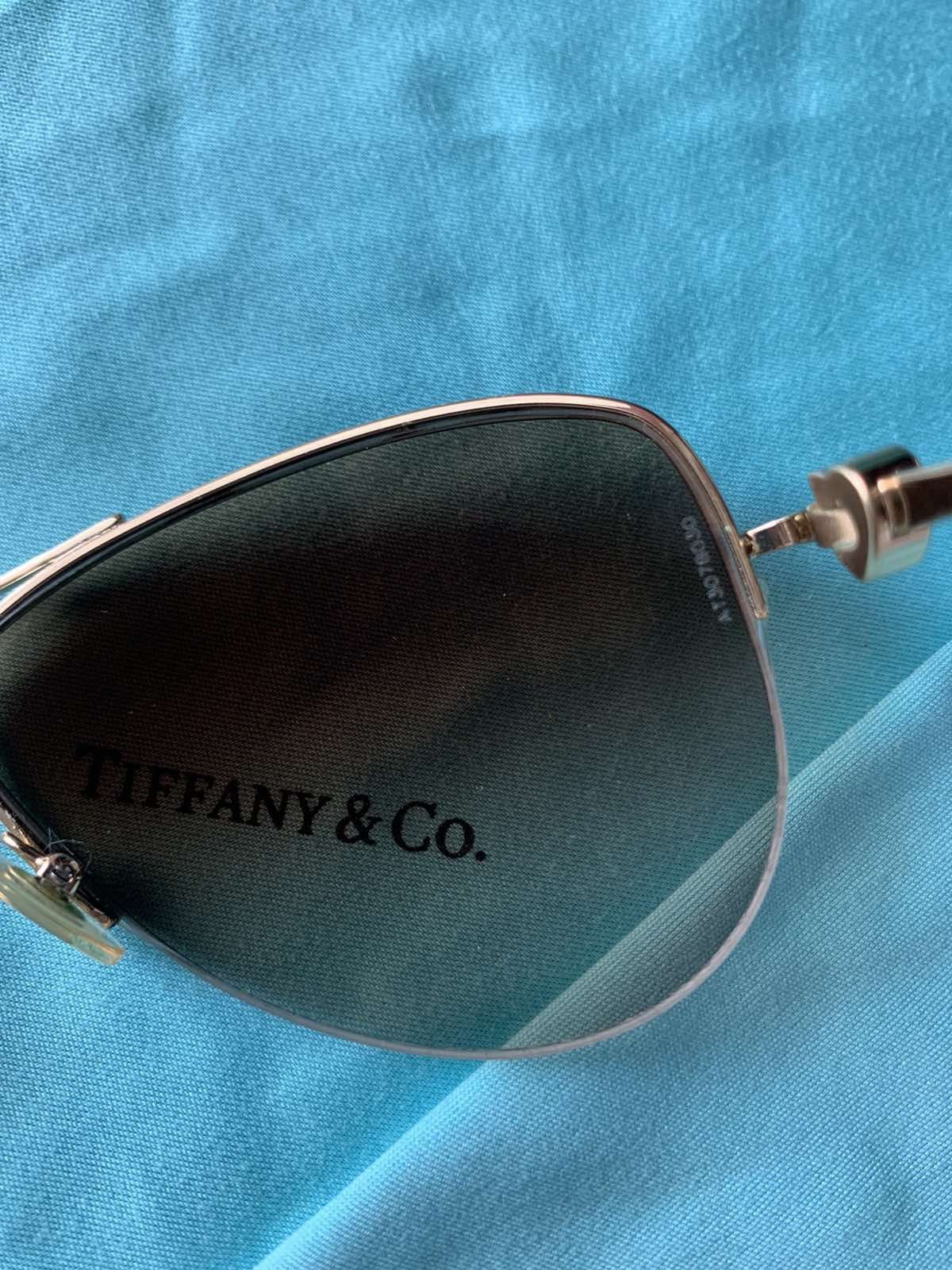 Tiffany & Co. Tiffany & Co Gold Aviator Sunglasses Size ONE SIZE - 4 Thumbnail