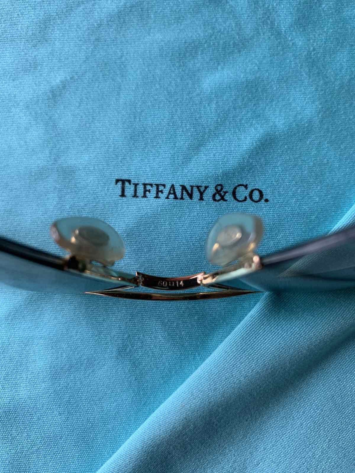 Tiffany & Co. Tiffany & Co Gold Aviator Sunglasses Size ONE SIZE - 8 Thumbnail