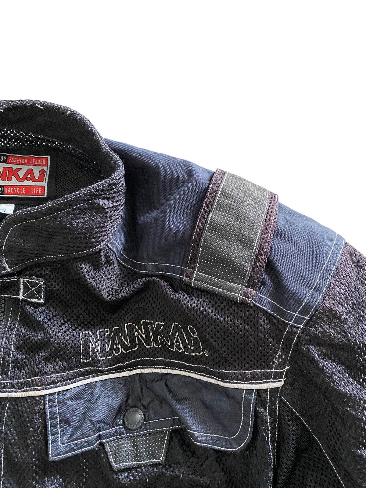 Japanese Brand 🏍️ NANKAI Racing jacket nice design Size US L / EU 52-54 / 3 - 6 Thumbnail